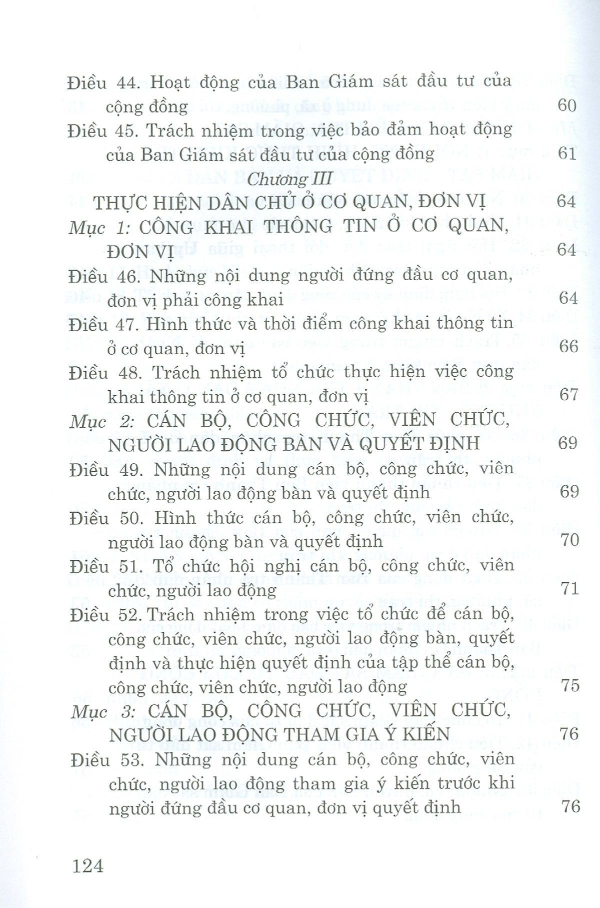 luật thực hiện dân chủ ở cơ sở