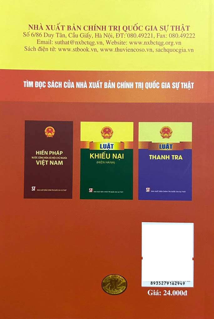 luật tố cáo năm 2018 (sửa đổi năm 2020)