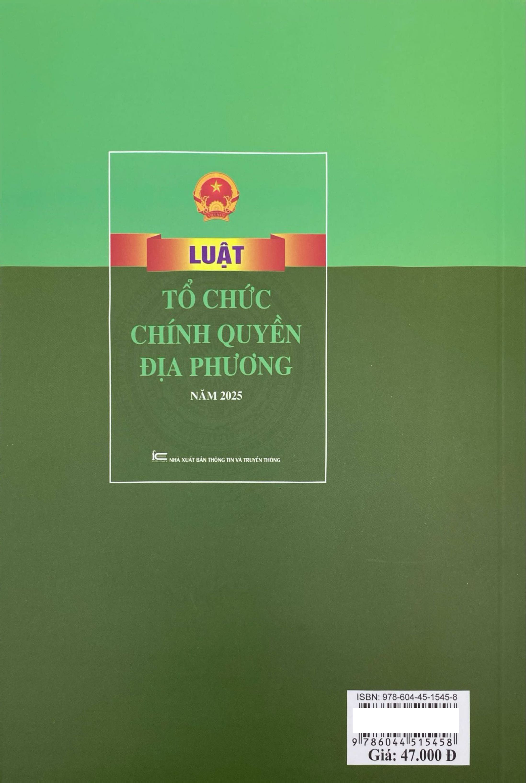 Luat To Chuc Chinh Quyen Dia Phuong Nam 2025