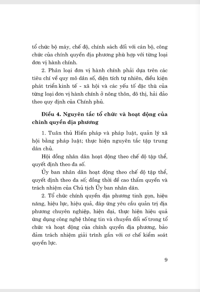 Luat To Chuc Chinh Quyen Dia Phuong Nam 2025