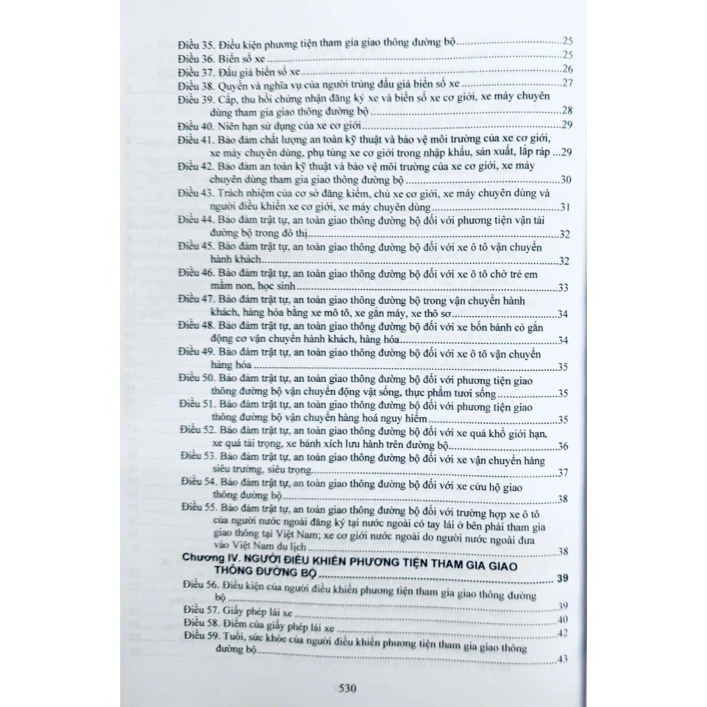 luật trật tự , an toàn giao thông đường bộ và văn bản hướng dẫn