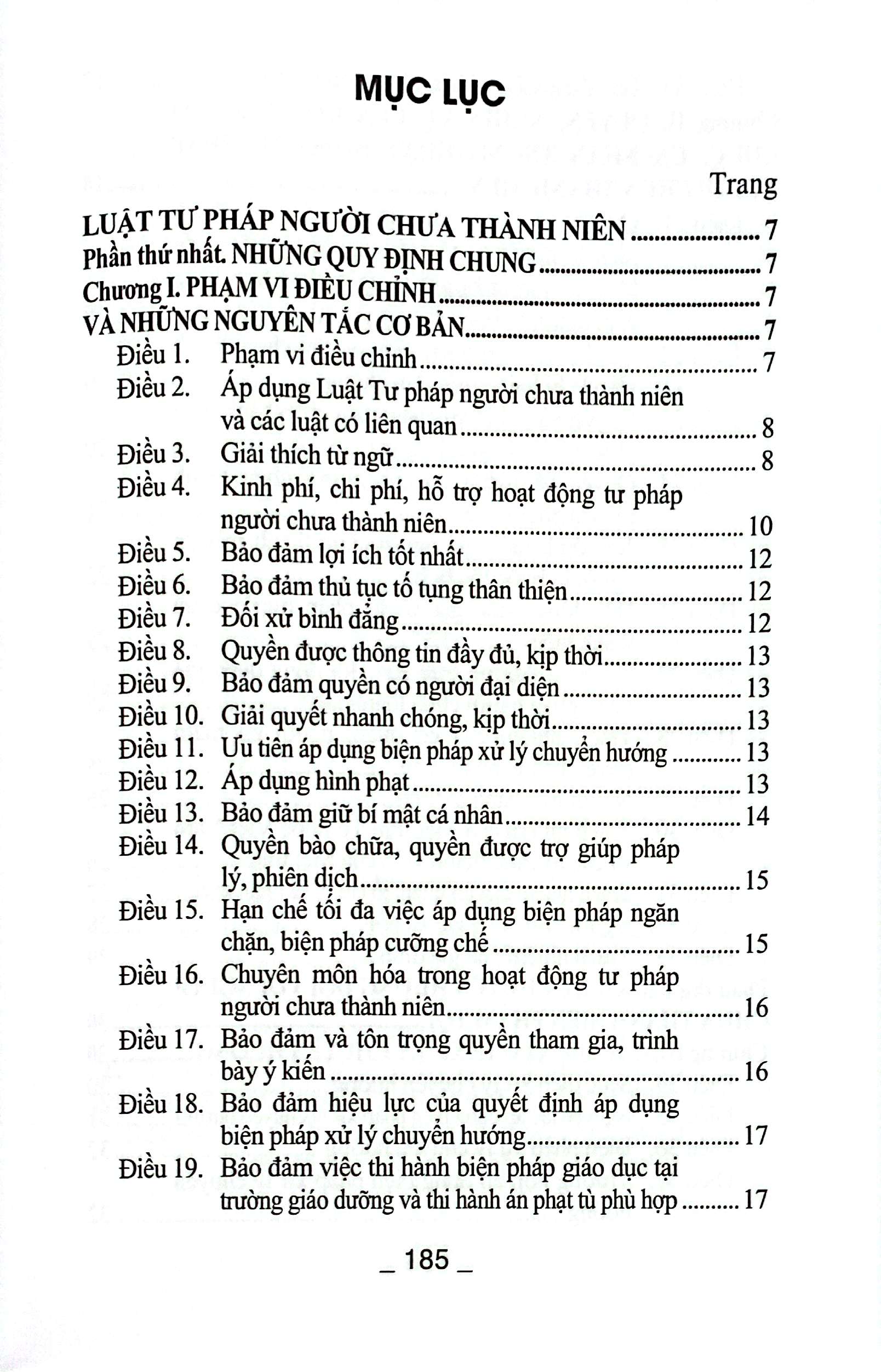 Luat Tu Phap Nguoi Chua Thanh Nien