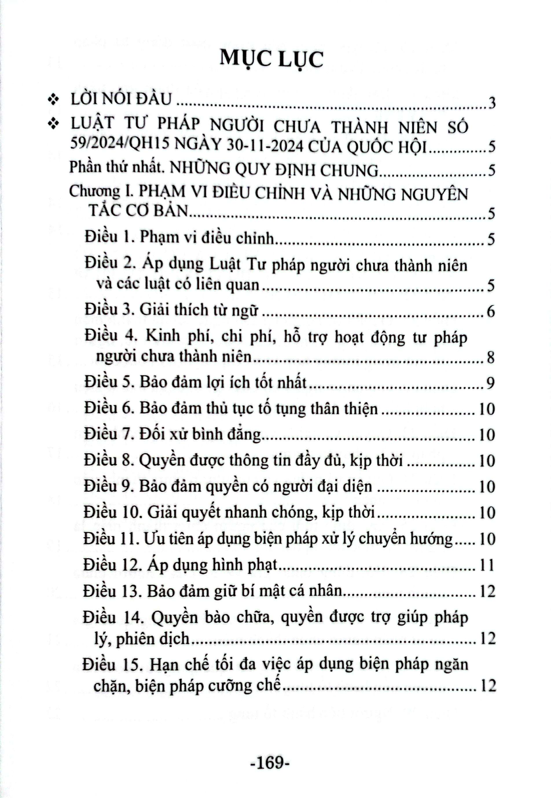 Luat Tu Phap Nguoi Chua Thanh Nien (Hien Hanh)