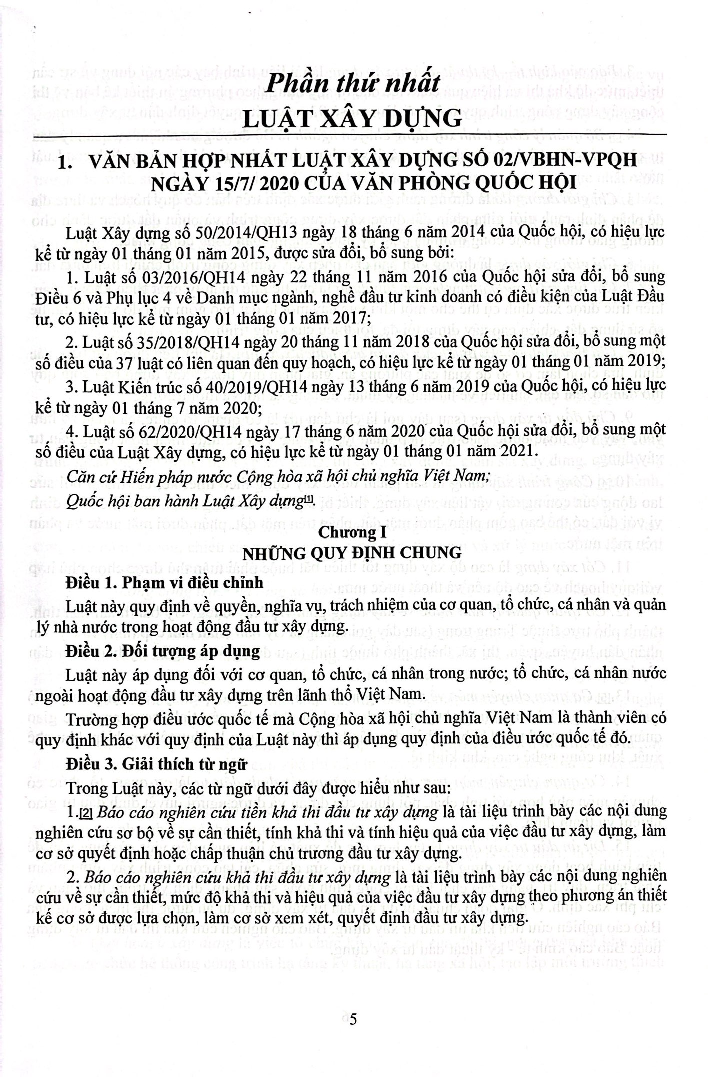 luật xây dựng, luật quy hoạch đô thị và nông thôn