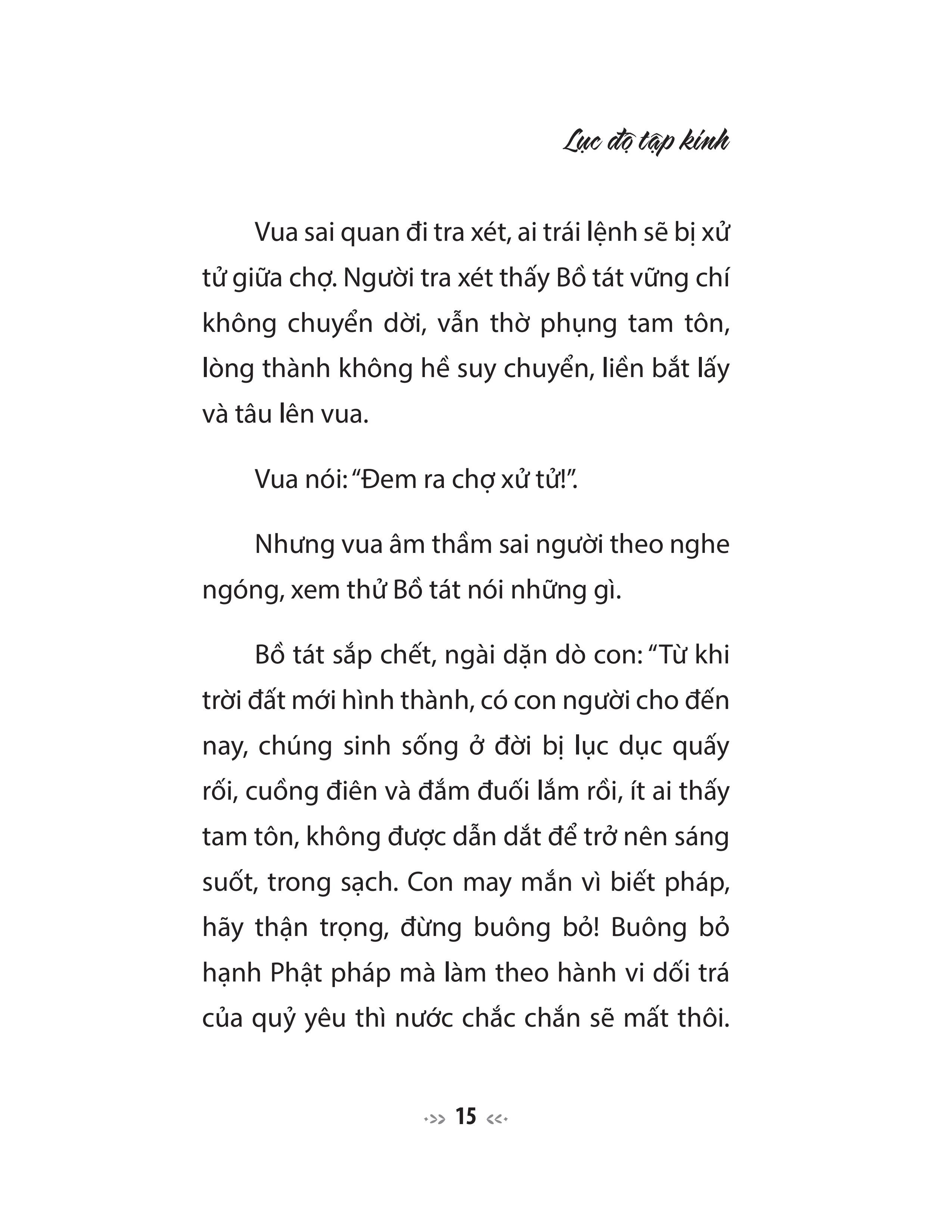 lục độ tập kinh - truyện tiền thân của đức phật - trì giới và nhẫn nhục