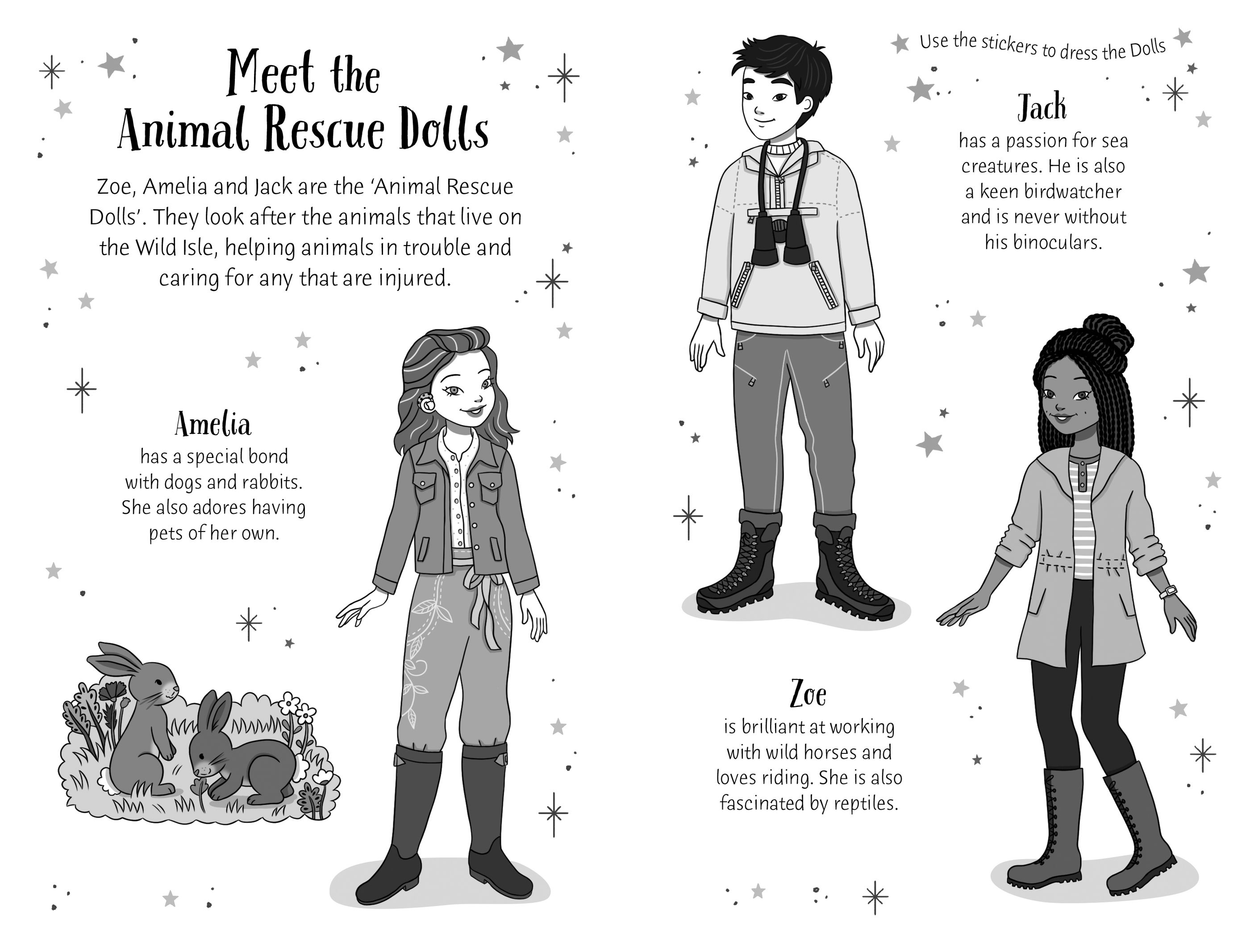 lucky bunnies : an animal rescue dolls story