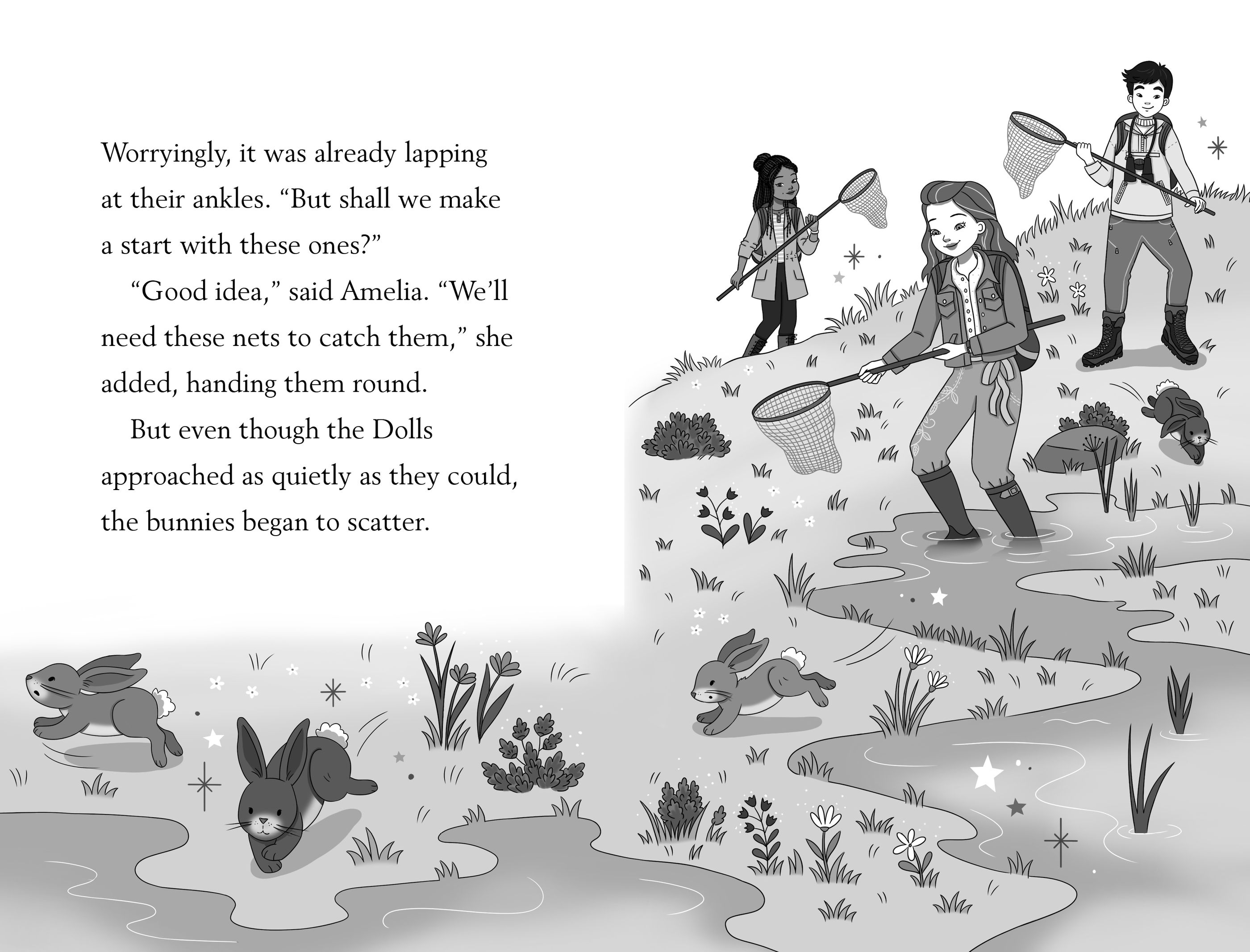 lucky bunnies : an animal rescue dolls story