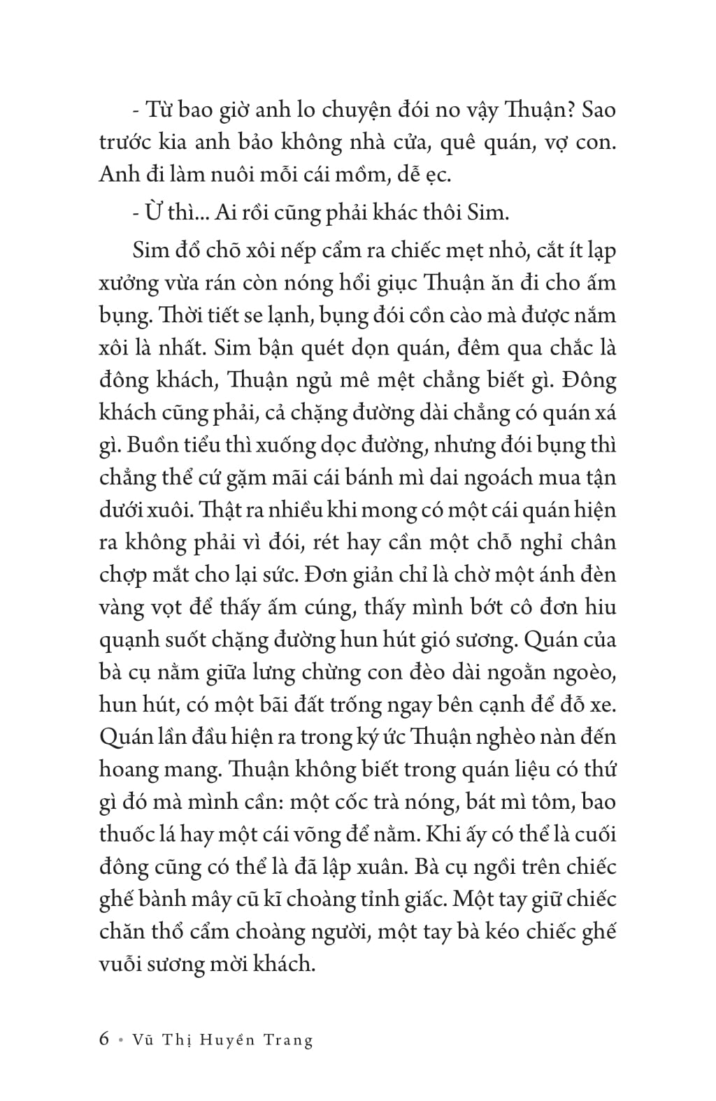 lưng người thăm thẳm