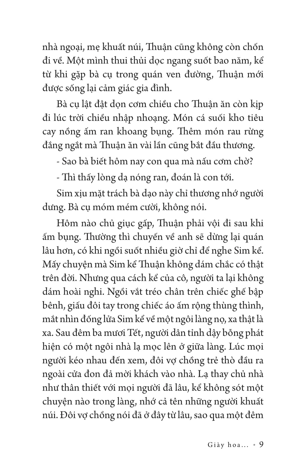 lưng người thăm thẳm