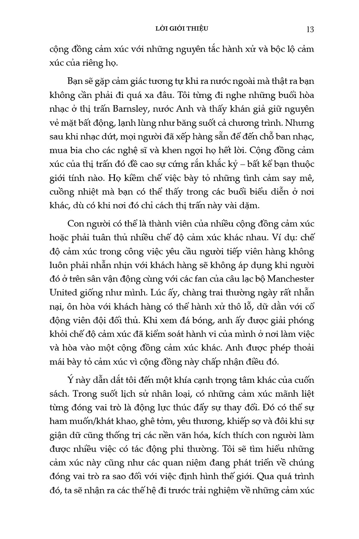 lược sử của nhân loại về cảm xúc