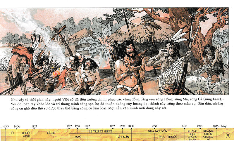 lược sử nước việt bằng tranh (tái bản 2024)