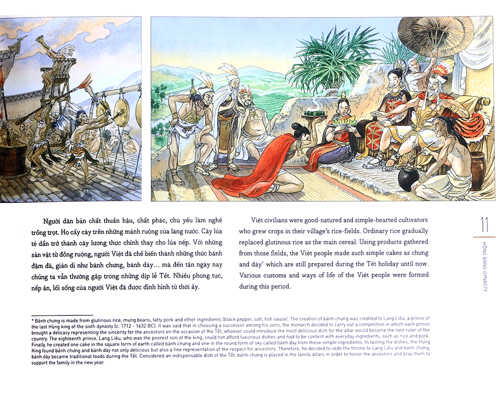 lược sử nước việt bằng tranh - viet nam - a brief history in pictures - bìa cứng (tái bản 2019)