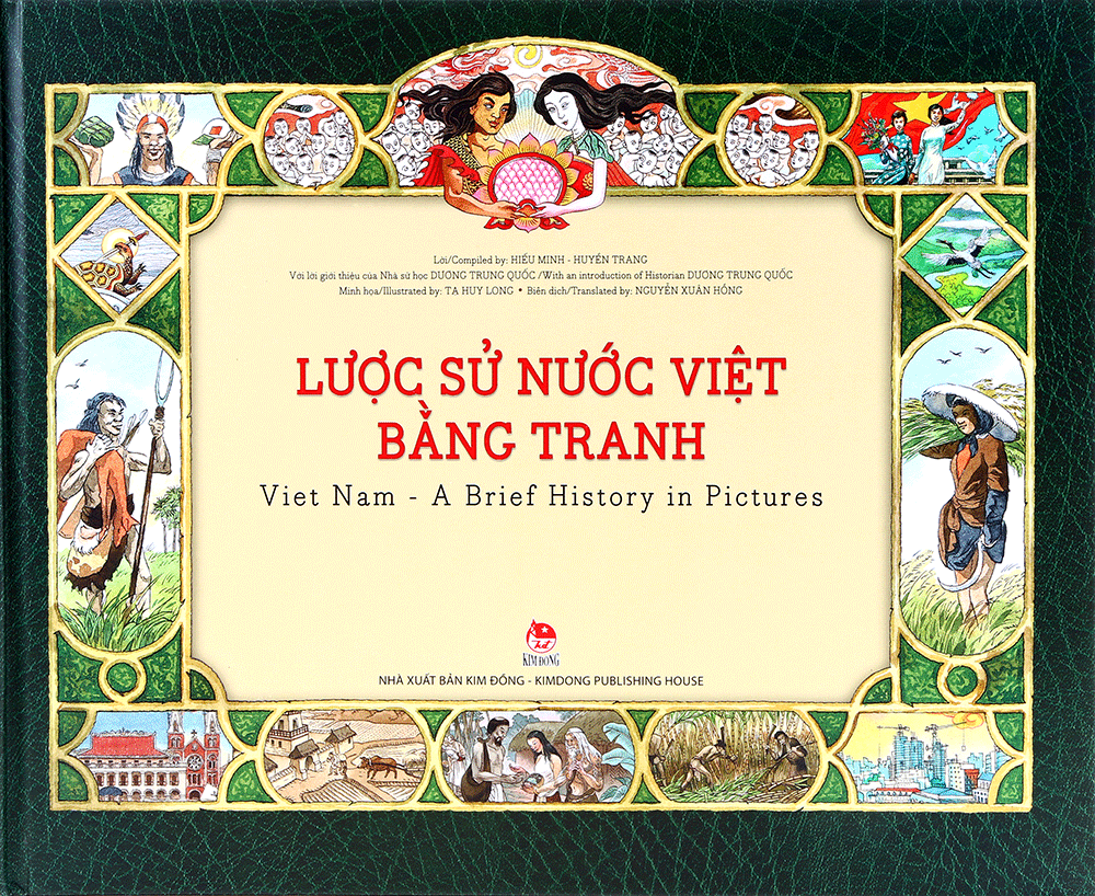 lược sử nước việt bằng tranh - viet nam - a brief history in pictures - bìa cứng (tái bản 2019)