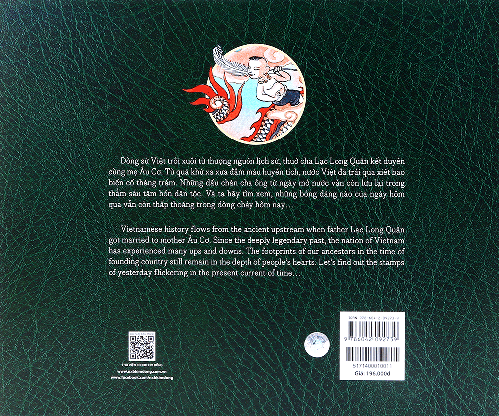 lược sử nước việt bằng tranh - viet nam - a brief history in pictures - bìa cứng (tái bản 2019)