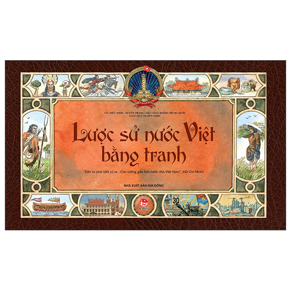 Luoc Su Nuoc Viet Bang Tranh - 絵入りベトナム略史 - Song Ngu Viet-Nhat - Bia Cung