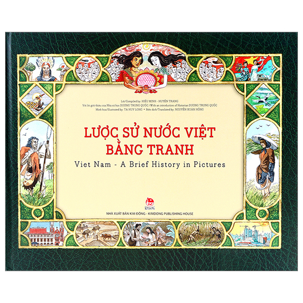 Luoc Su Nuoc Viet Bang Tranh - 絵入りベトナム略史 - Song Ngu Viet-Nhat - Bia Cung