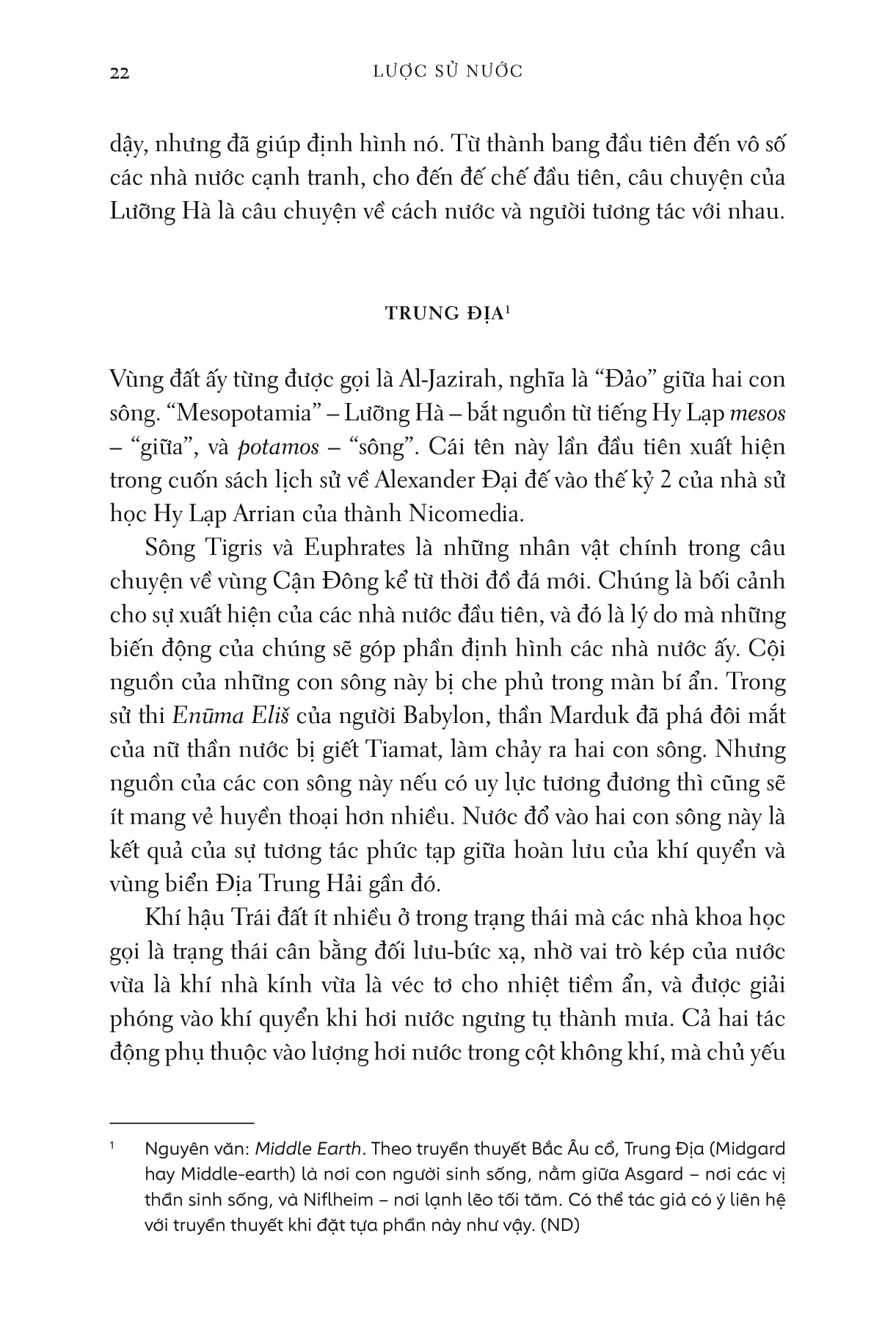 lược sử nước - water - a biography
