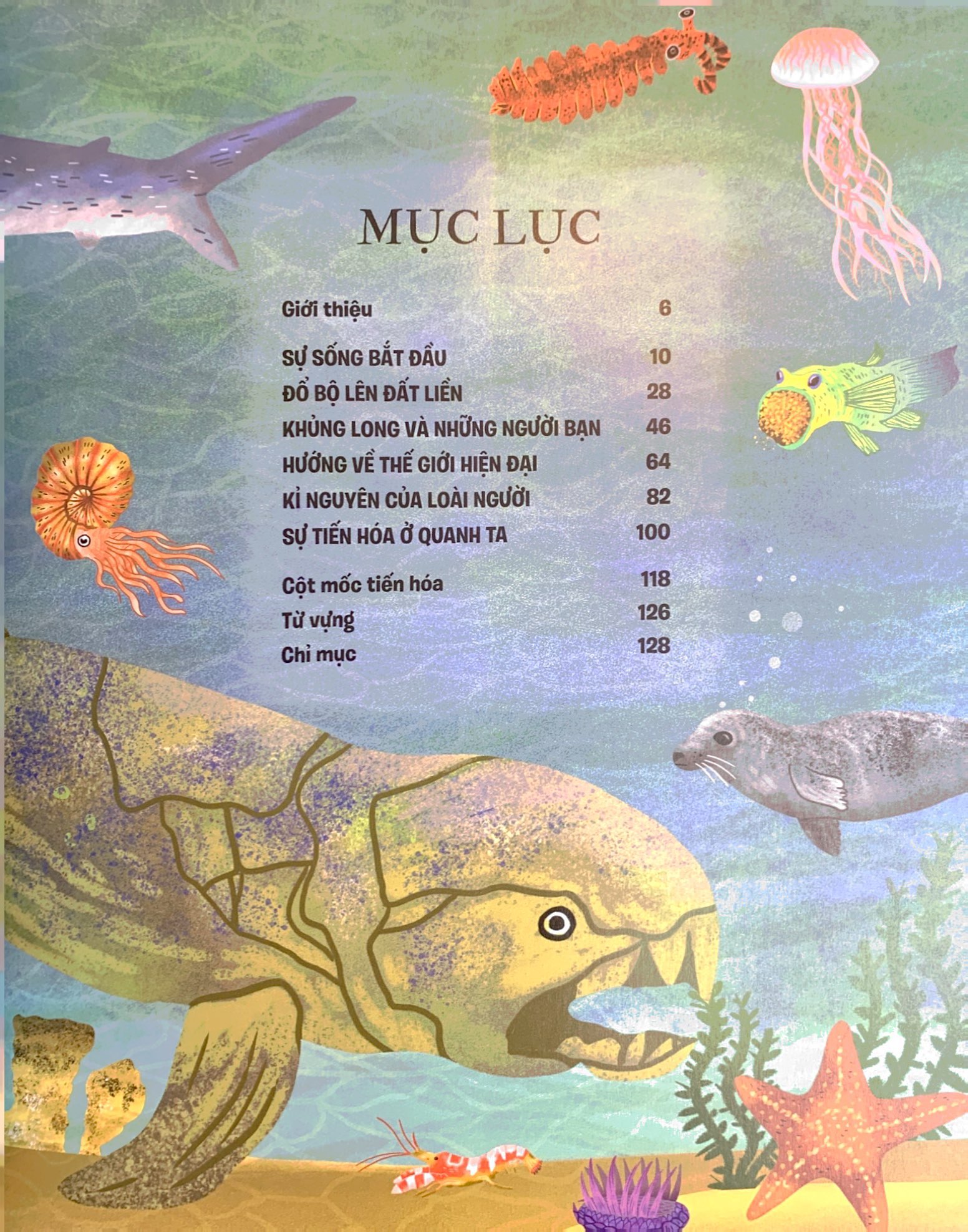 lược sử sự sống bằng hình - tiến hóa diệu kì