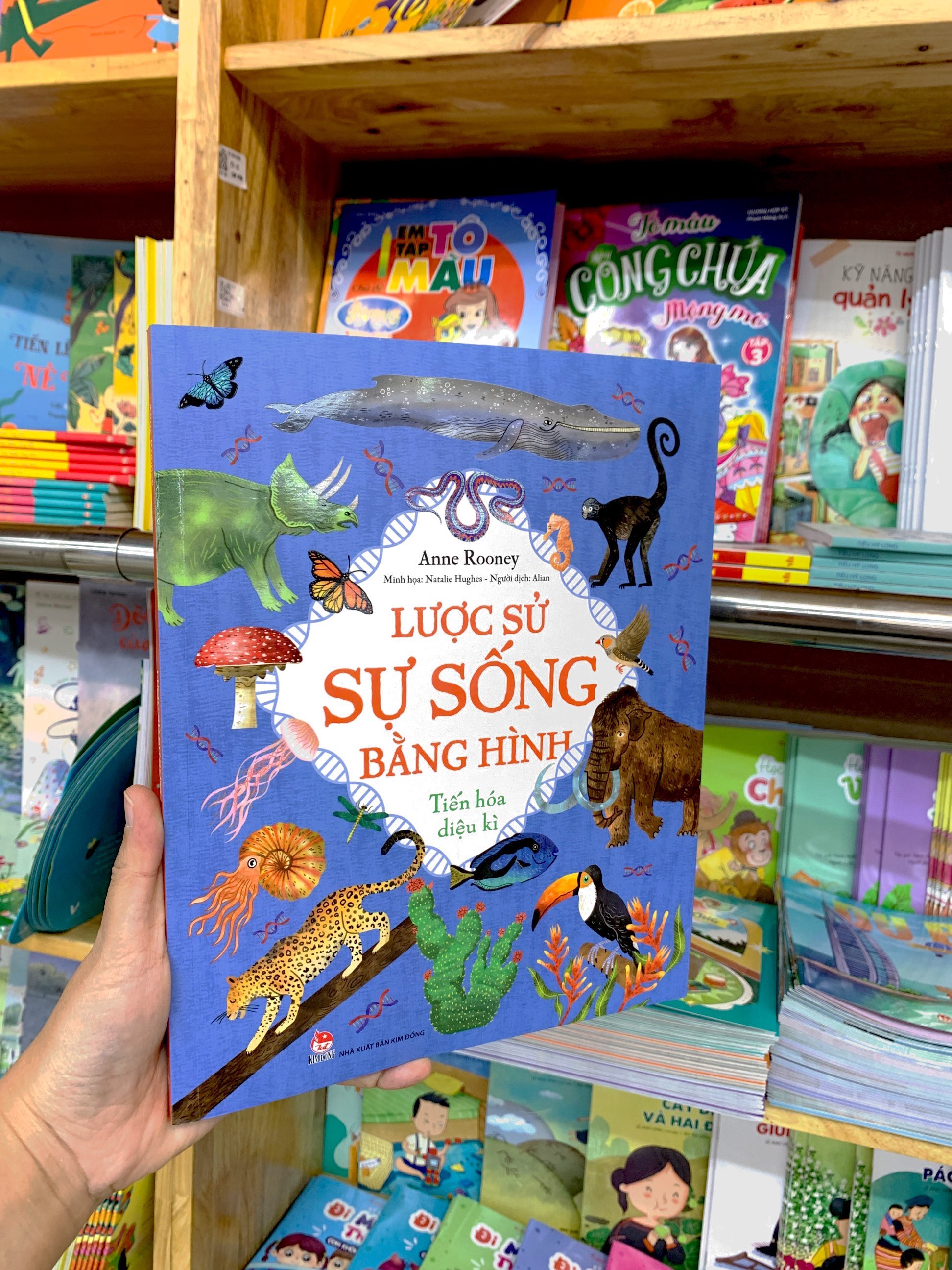 lược sử sự sống bằng hình - tiến hóa diệu kì