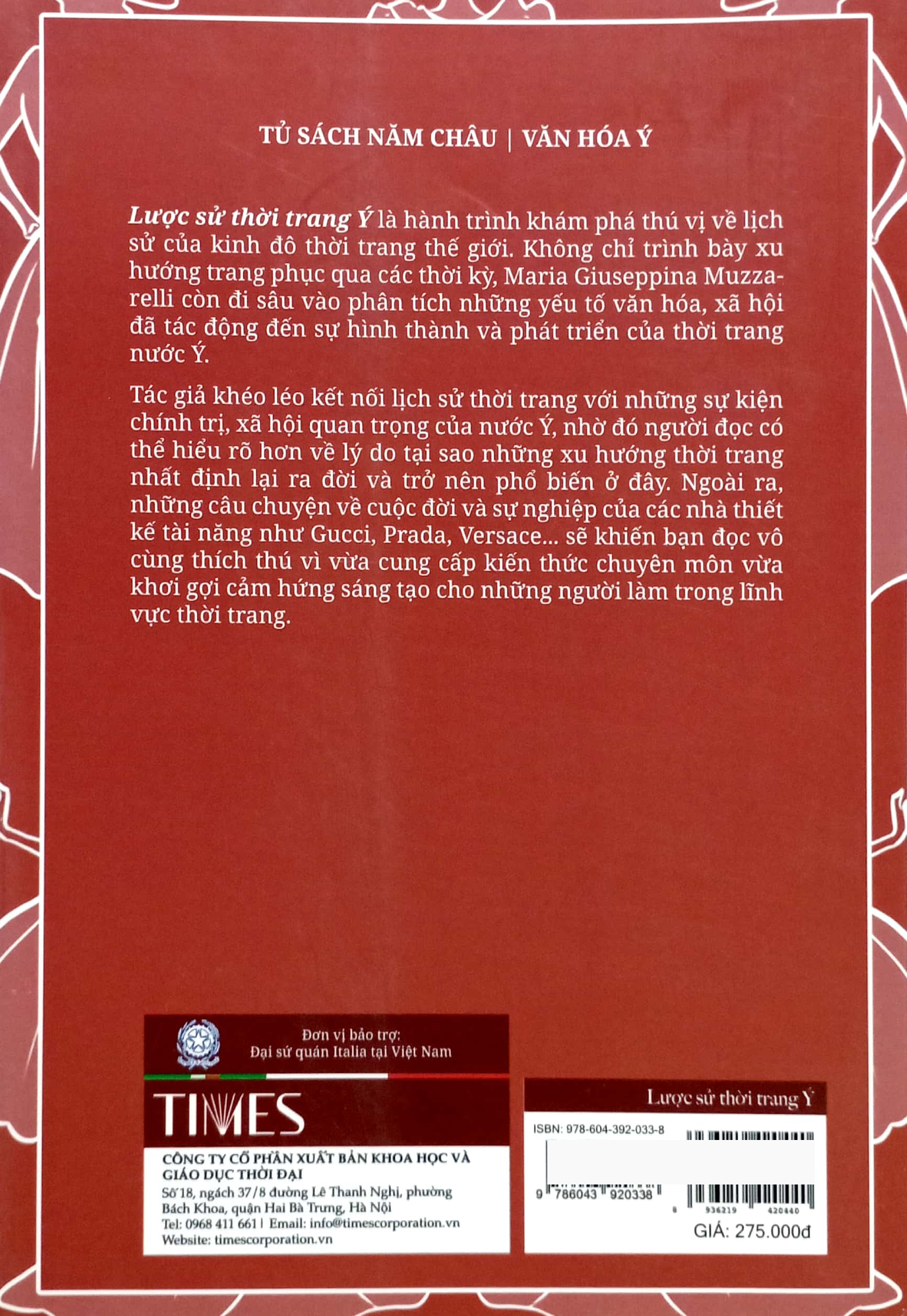 lược sử thời trang ý