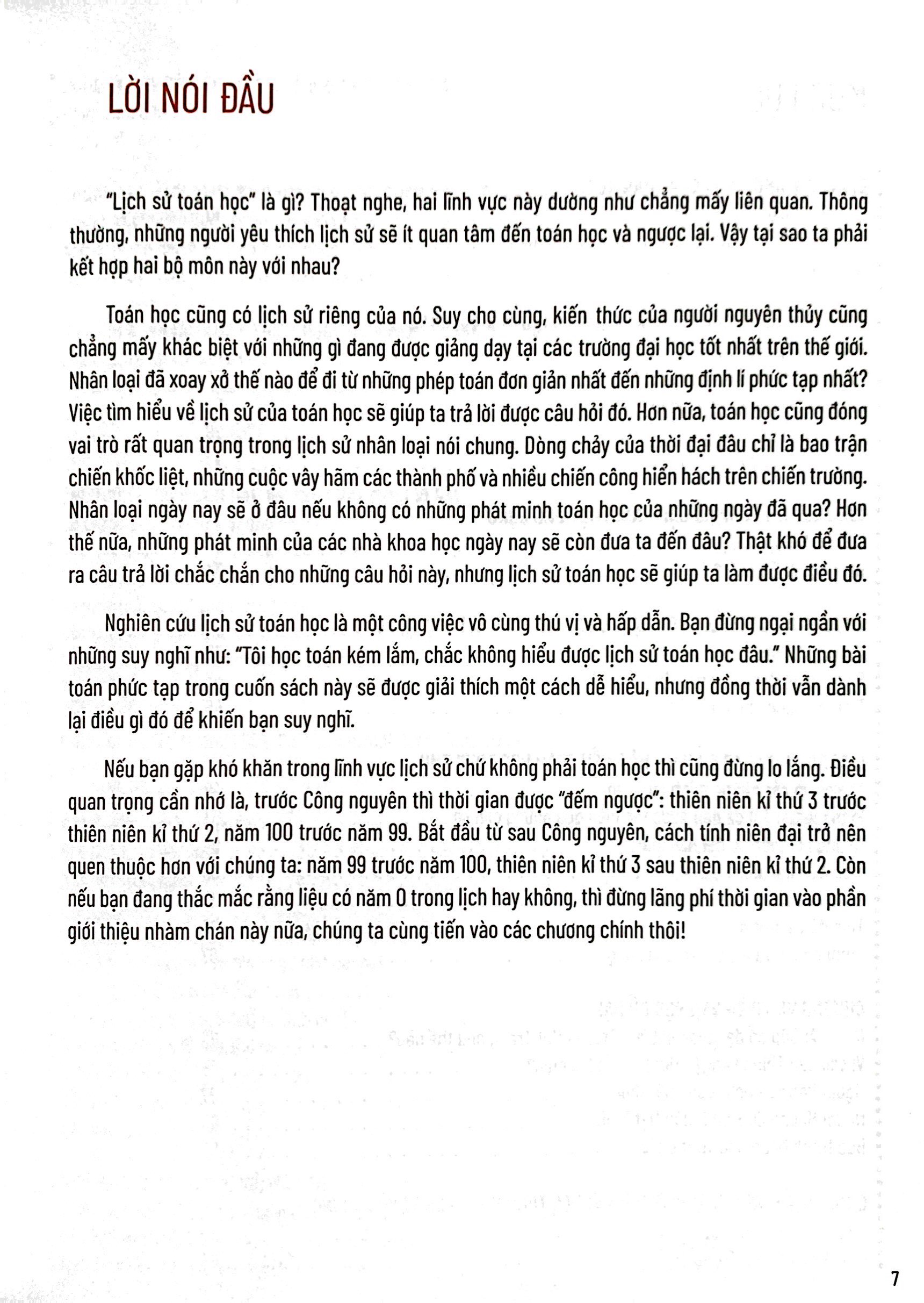 lược sử toán học - từ ý tưởng đến thực hành