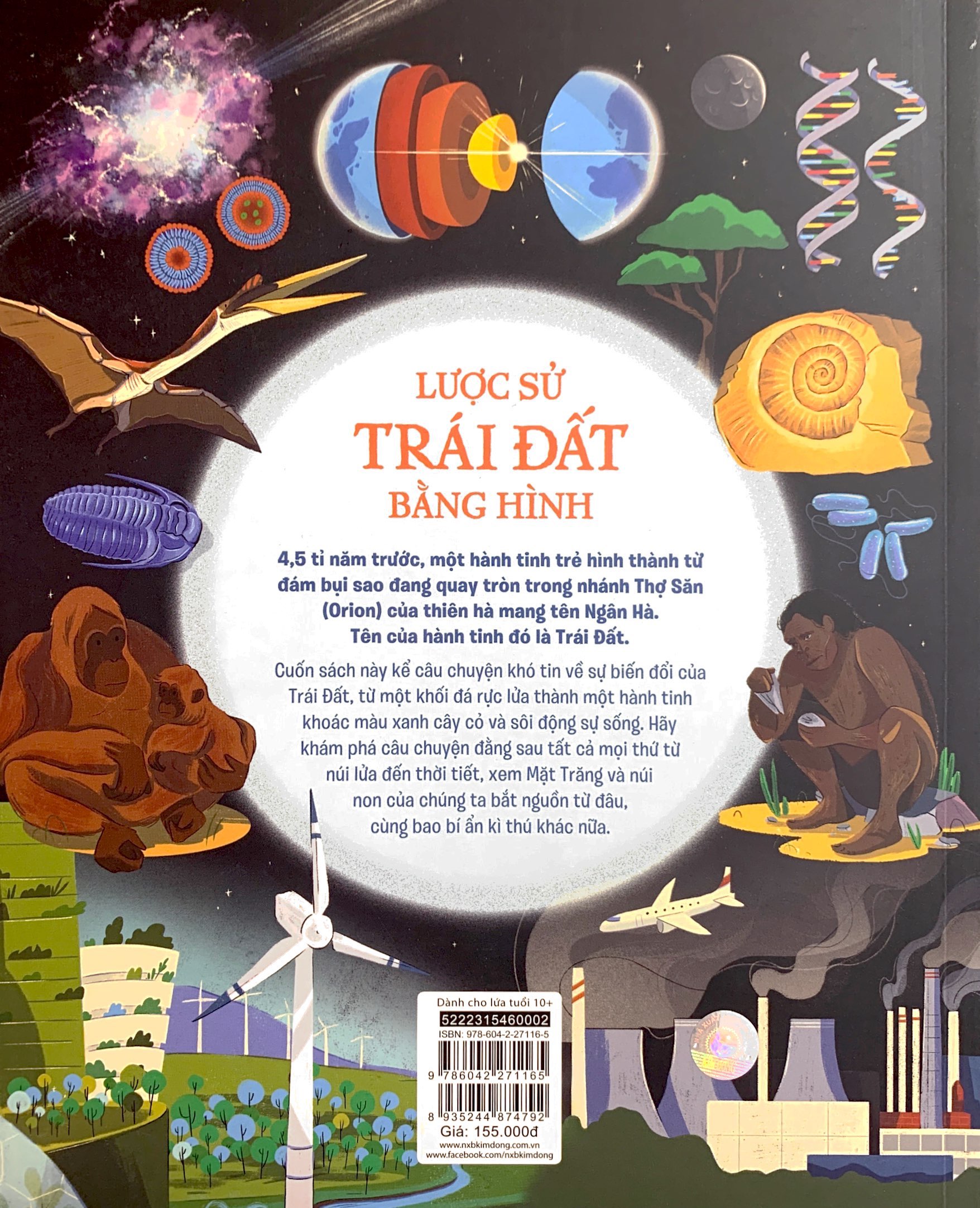 lược sử trái đất bằng hình - từ cát bụi đến đô thị hiện đại