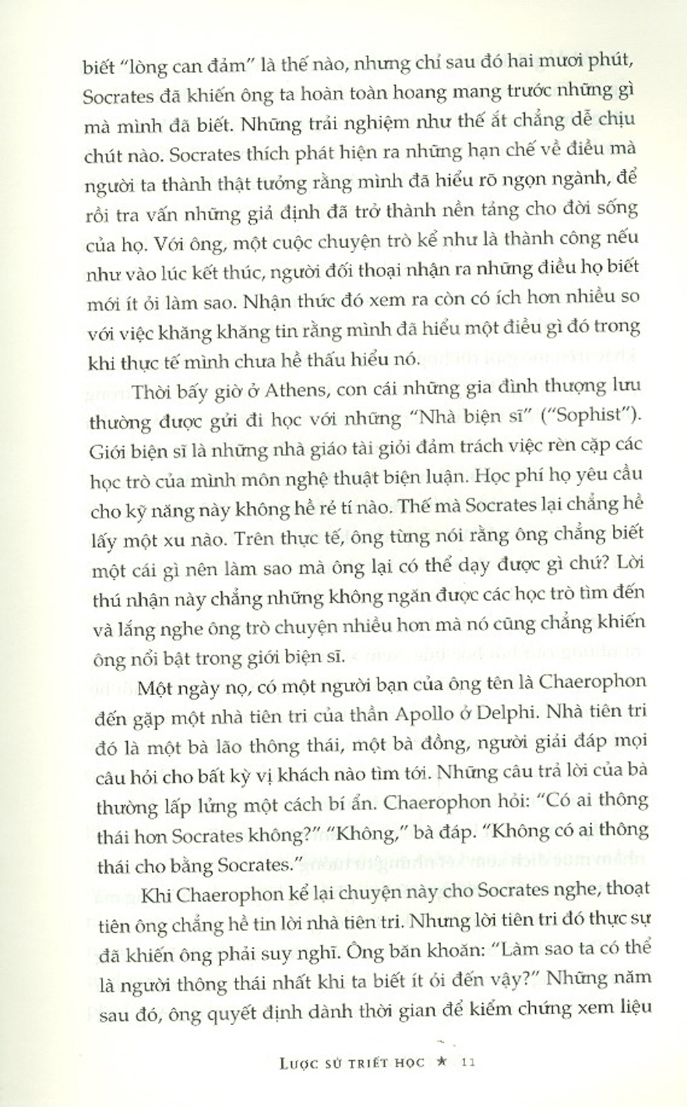 lược sử triết học