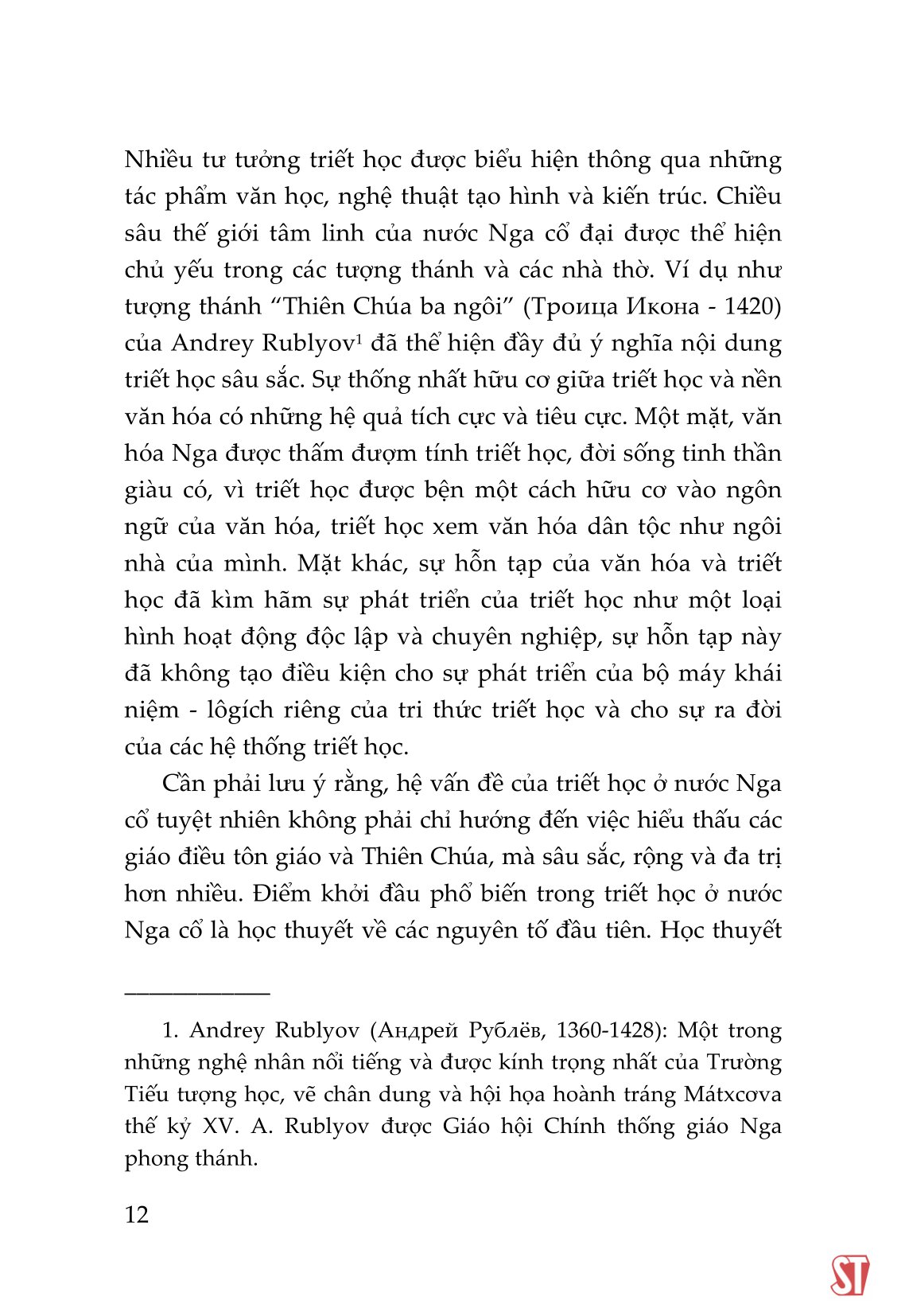 lược sử triết học nga (sách chuyên khảo)