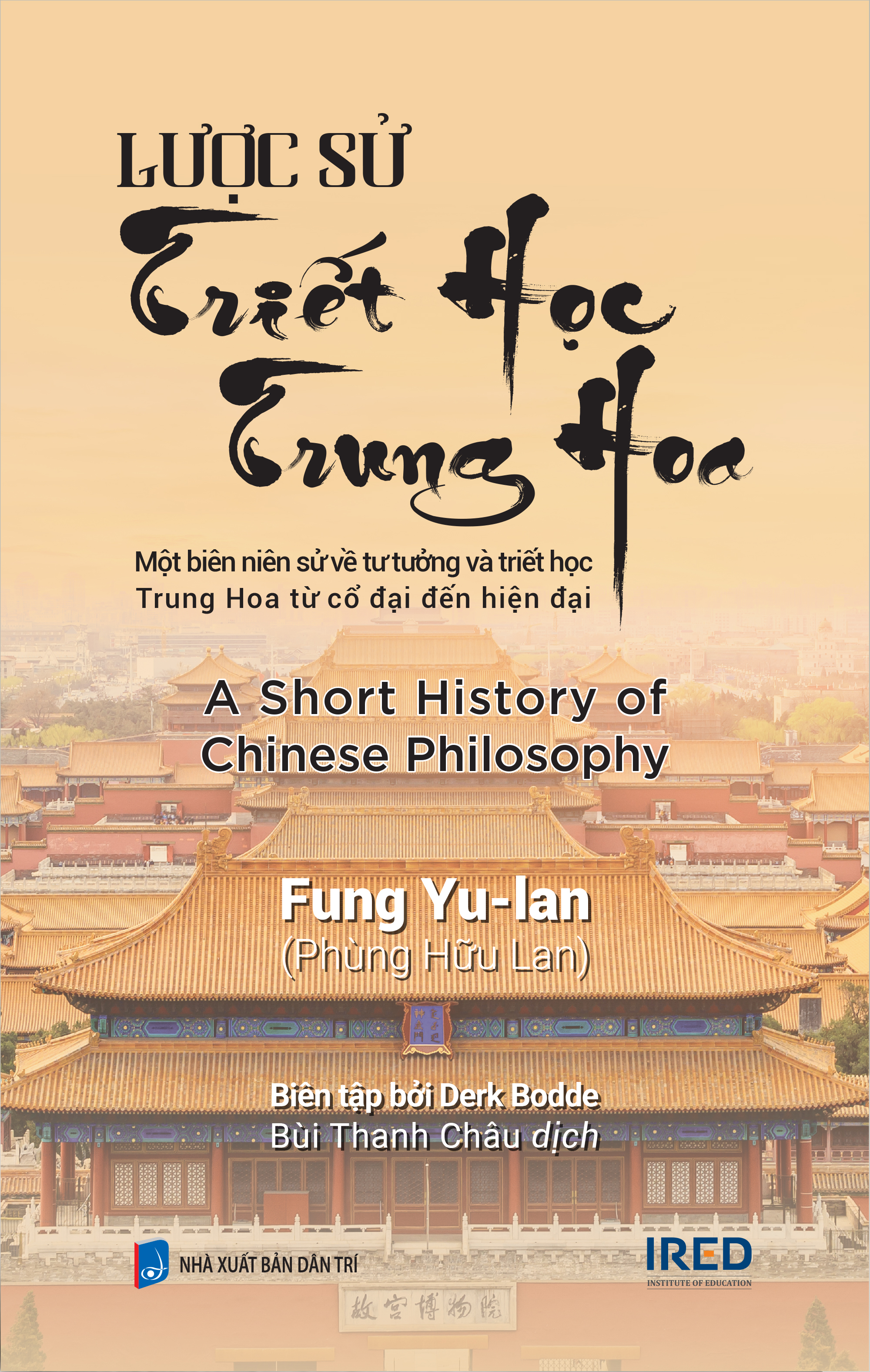Luoc Su Triet Hoc Trung Hoa - A Short History Of Chinese Philosophy - Bia Cung