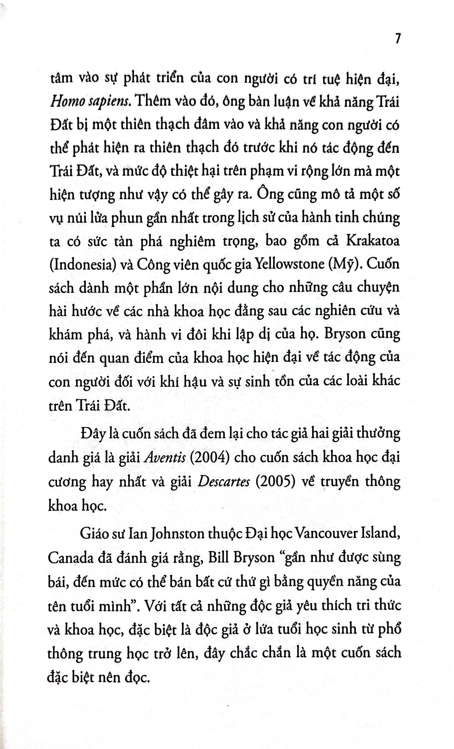 lược sử vạn vật - a short history of nearly everything