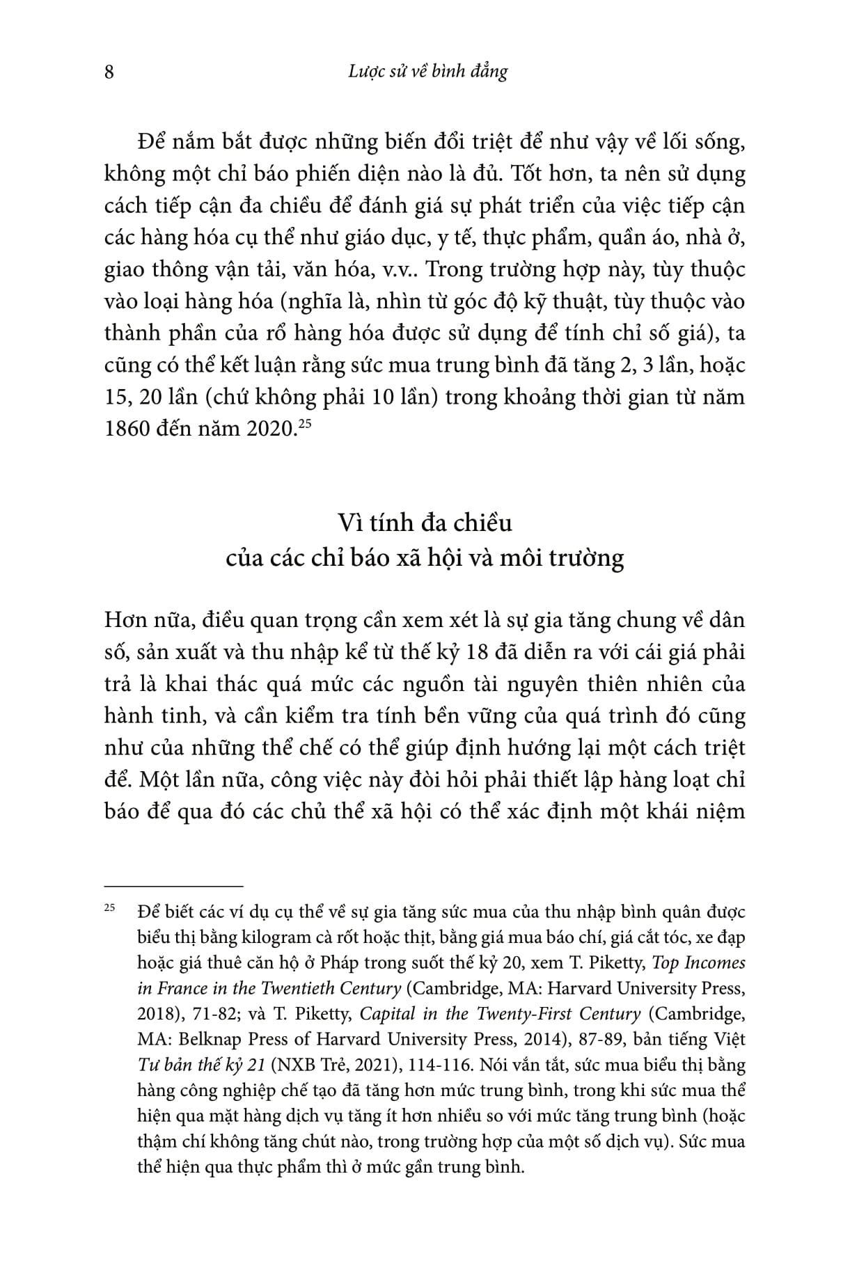 lược sử về bình đẳng