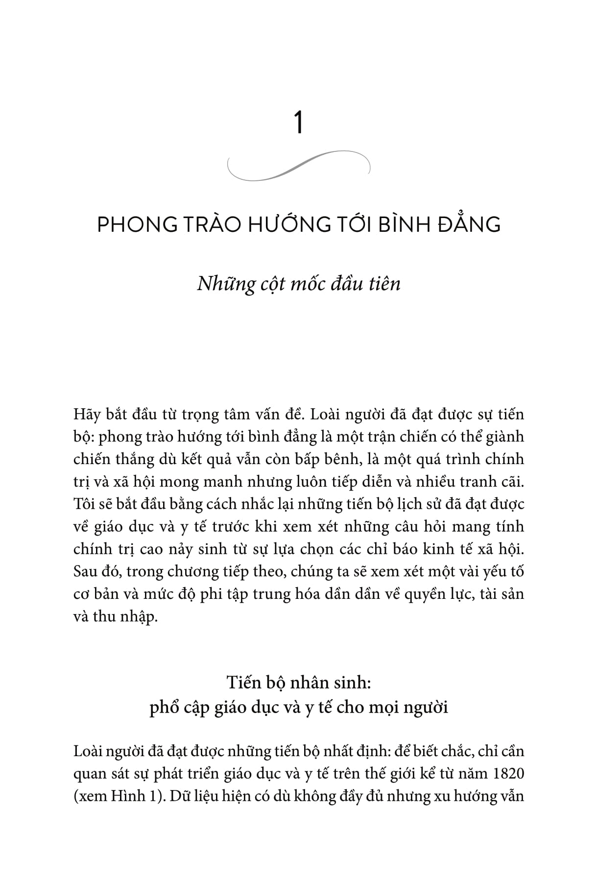 lược sử về bình đẳng