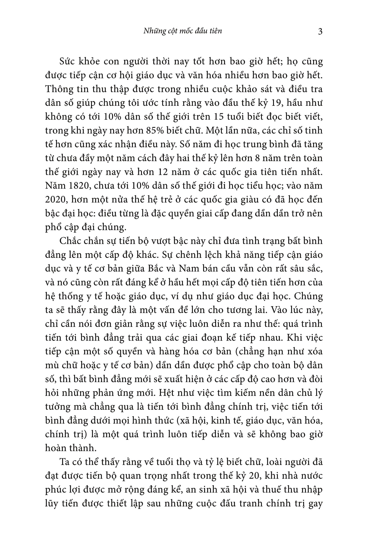 lược sử về bình đẳng