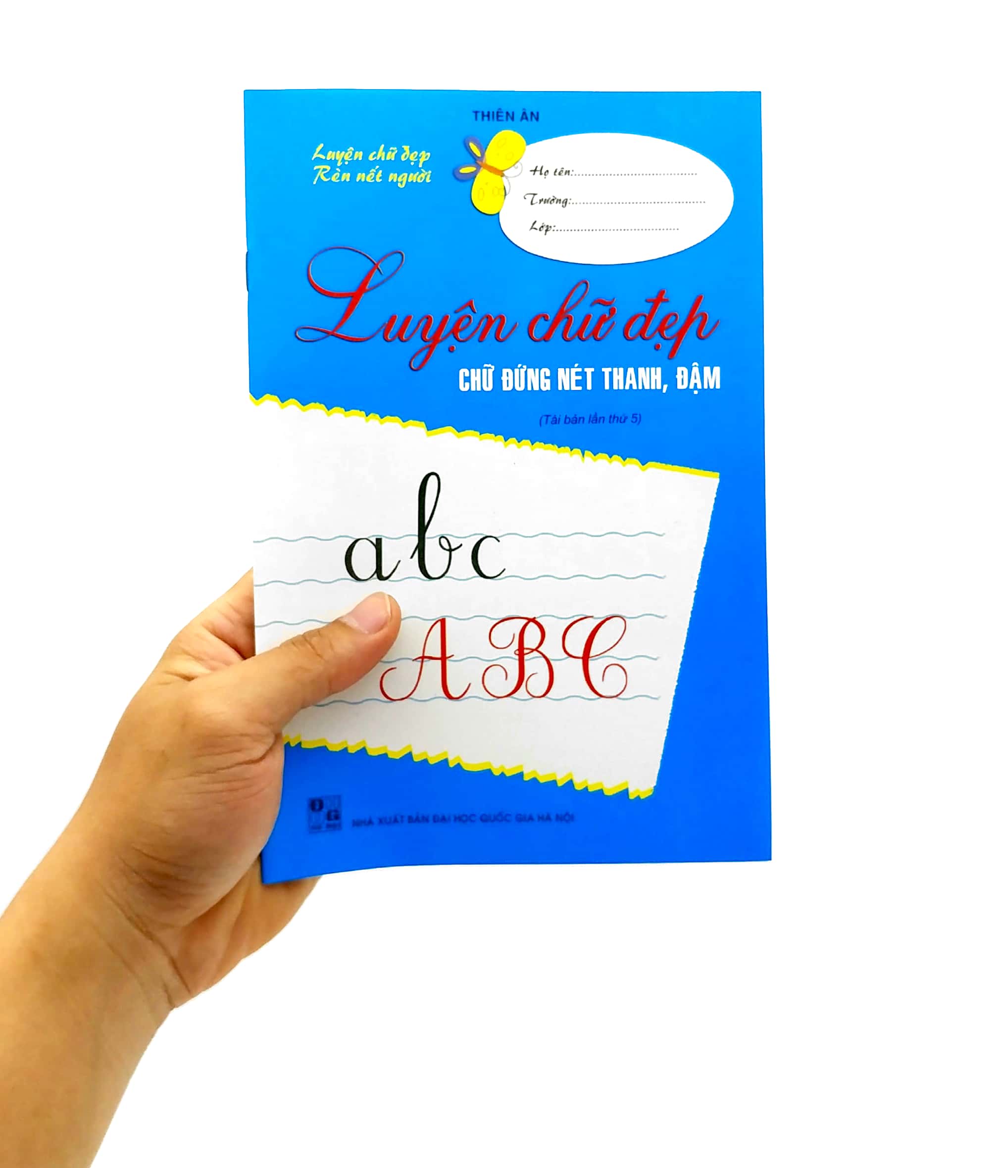 luyện chữ đẹp - chữ đứng nét thanh, đậm