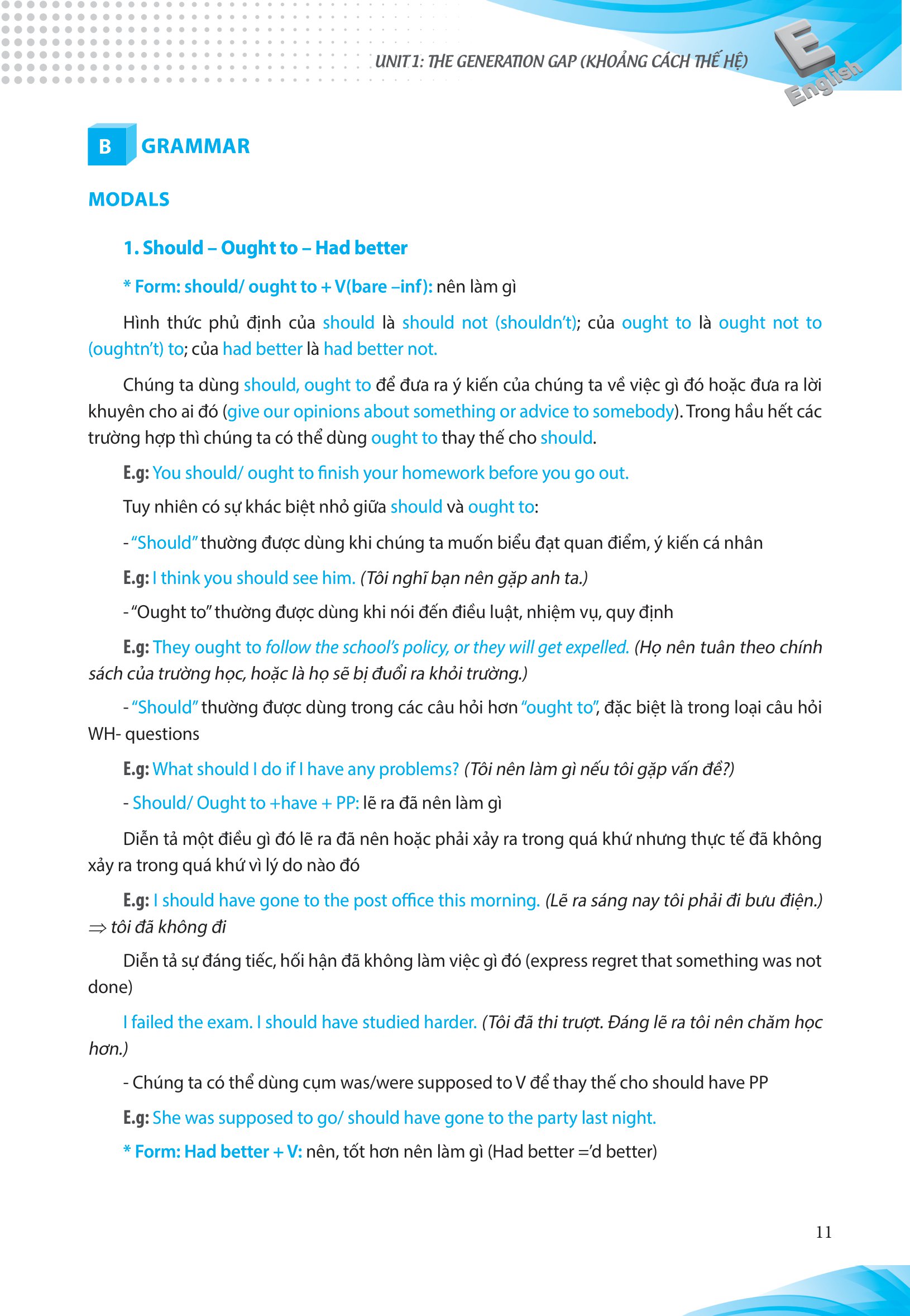 luyện chuyên sâu ngữ pháp và bài tập tiếng anh 11