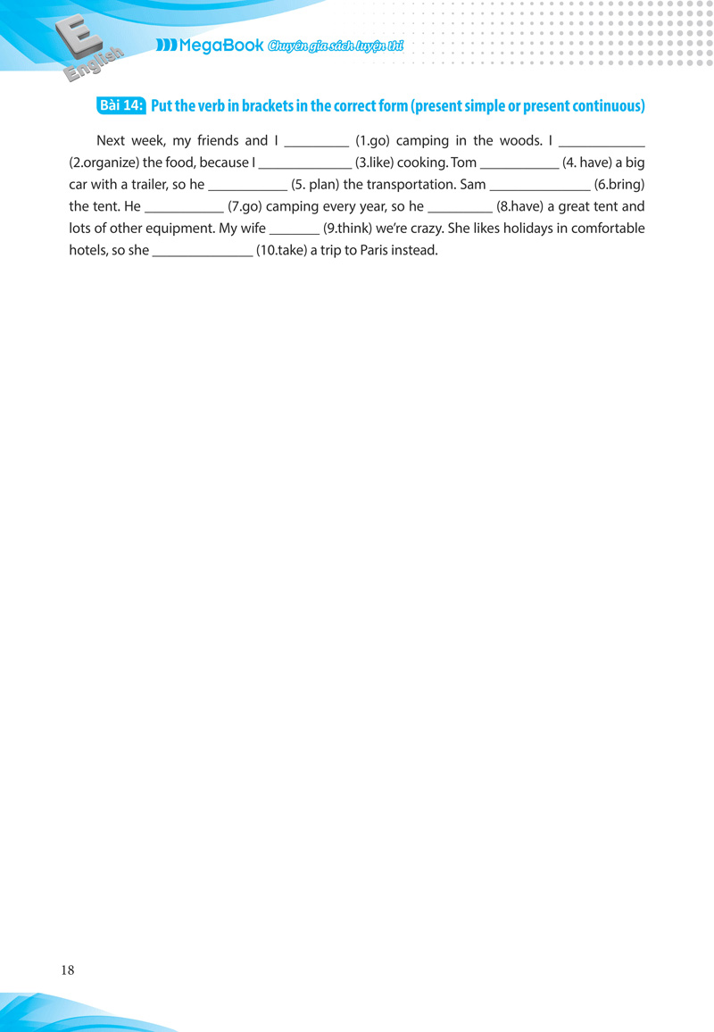 luyện chuyên sâu ngữ pháp và bài tập tiếng anh lớp 10