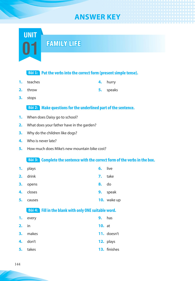 luyện chuyên sâu ngữ pháp và bài tập tiếng anh lớp 10