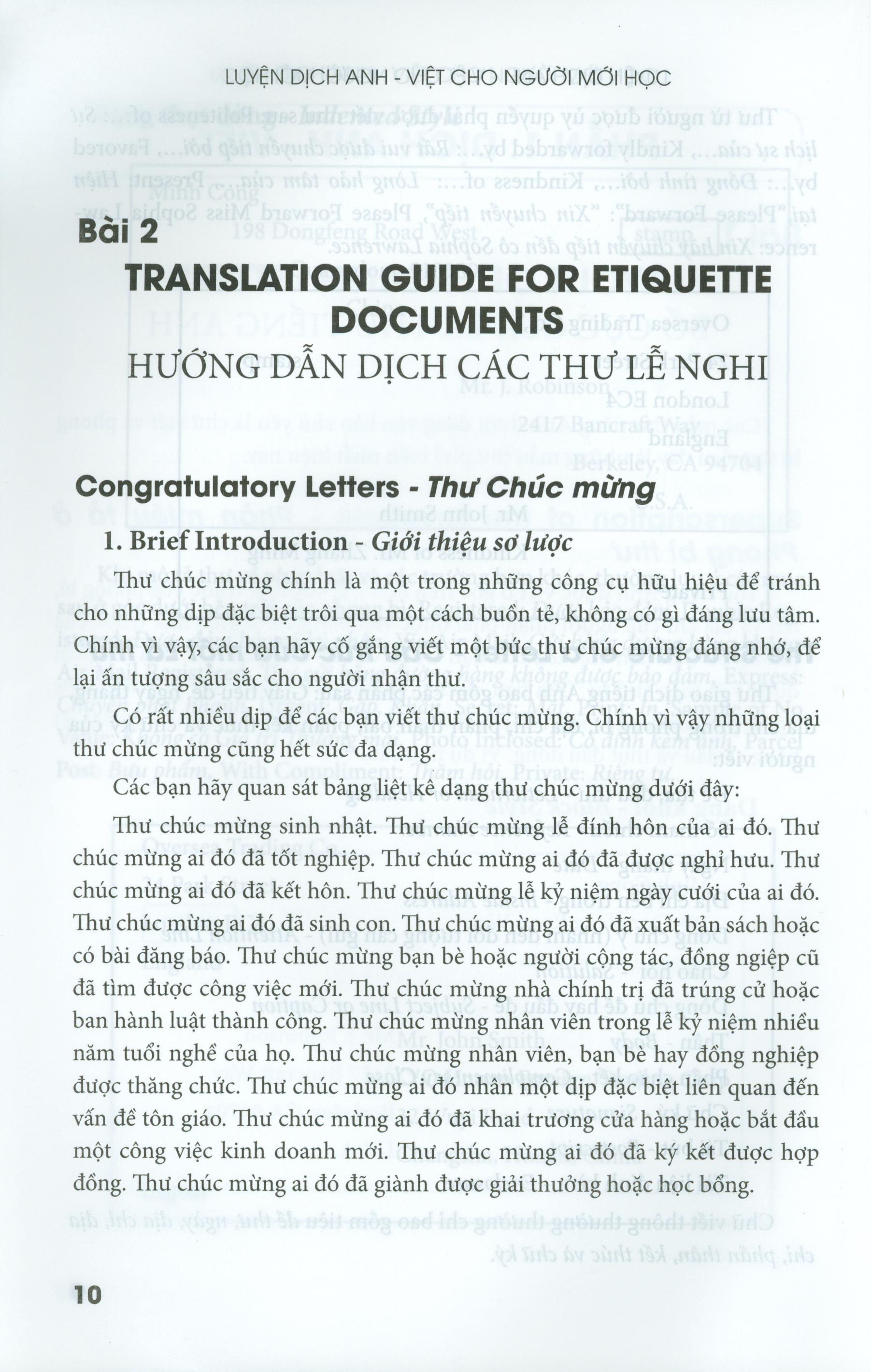 luyện dịch anh - việt cho người mới học