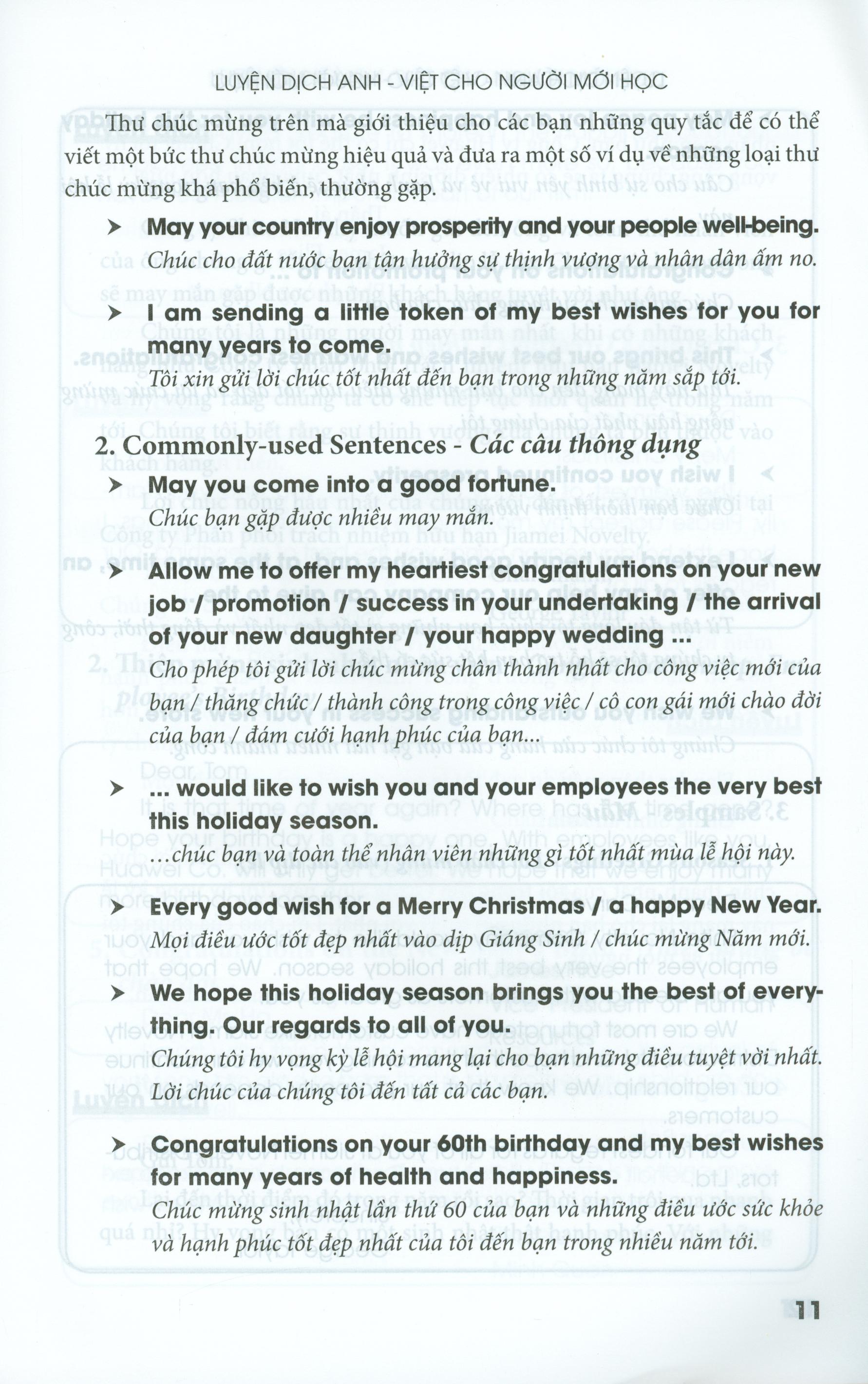 luyện dịch anh - việt cho người mới học