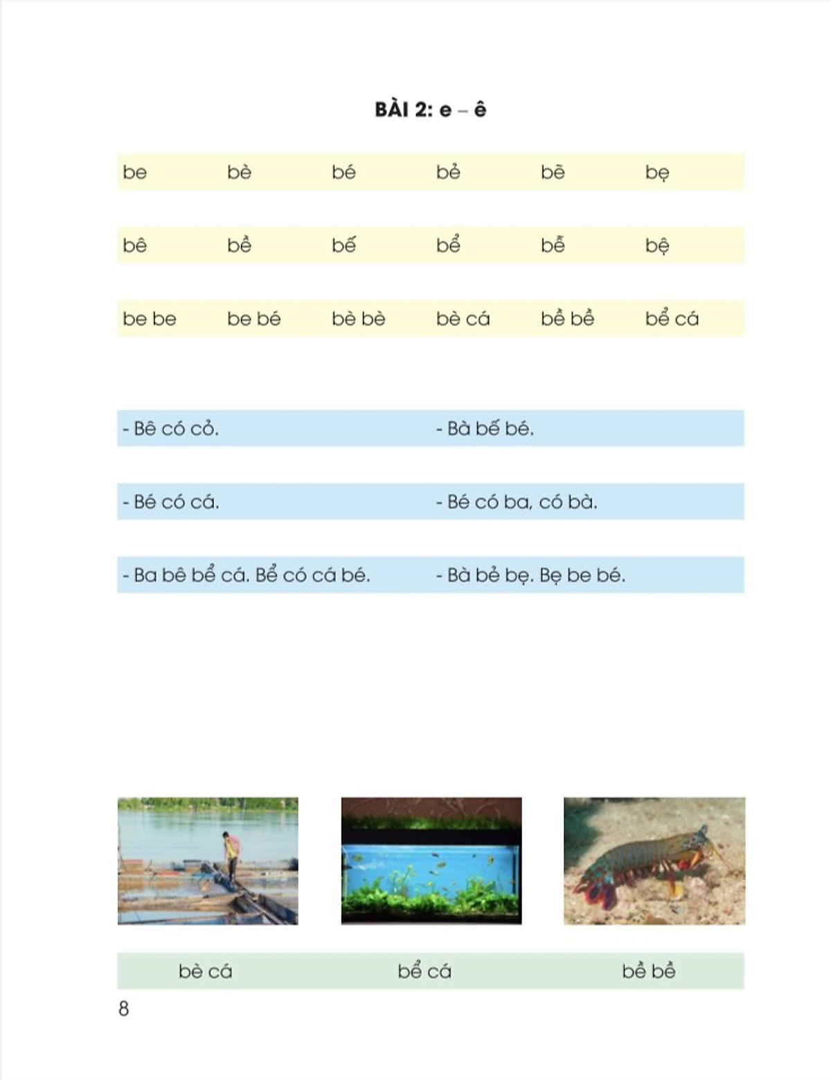 luyện đọc lớp 1