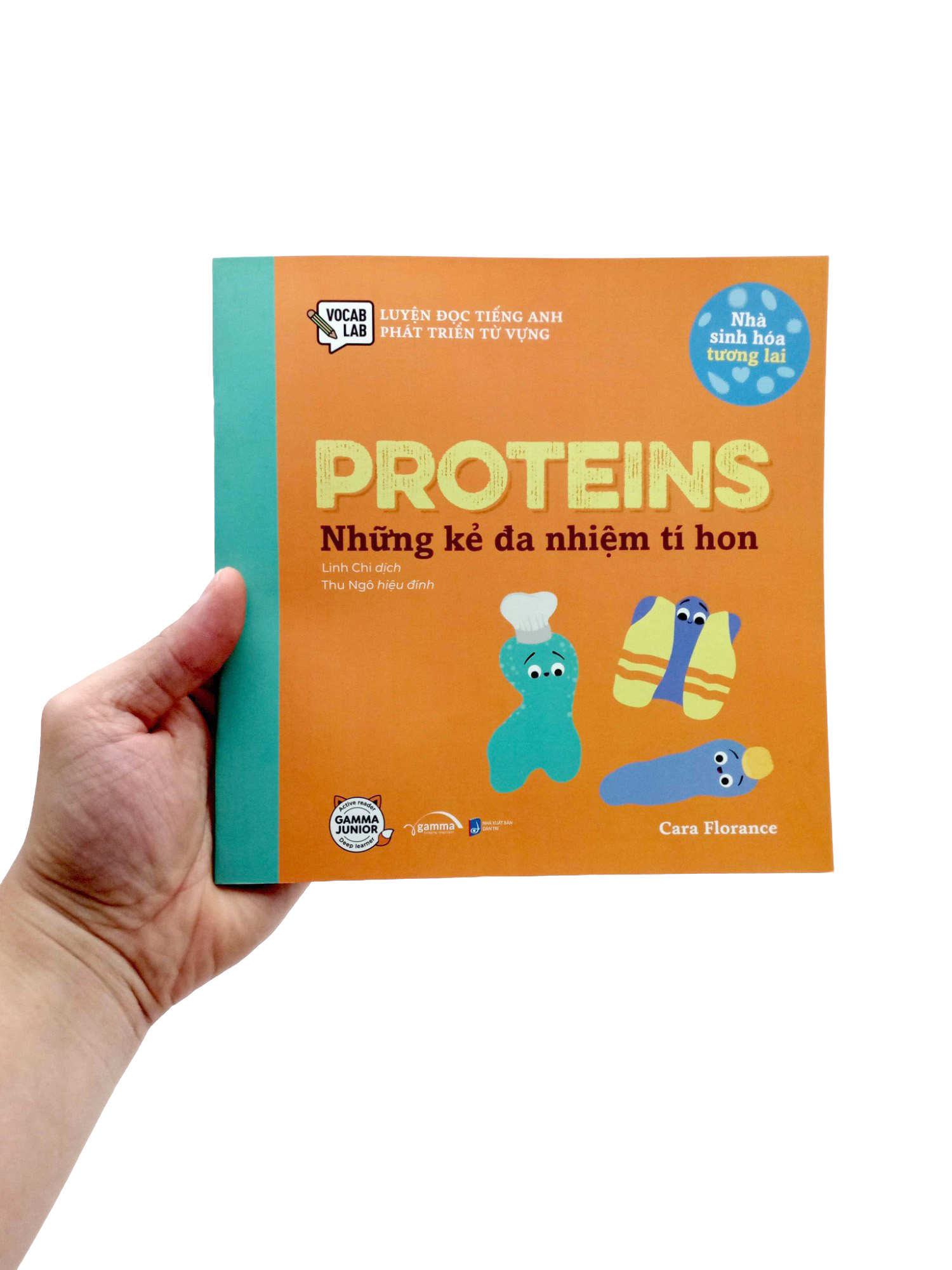 luyện đọc tiếng anh, phát triển từ vựng - nhà sinh hóa tương lai - proteins - những kẻ đa nhiệm tí hon