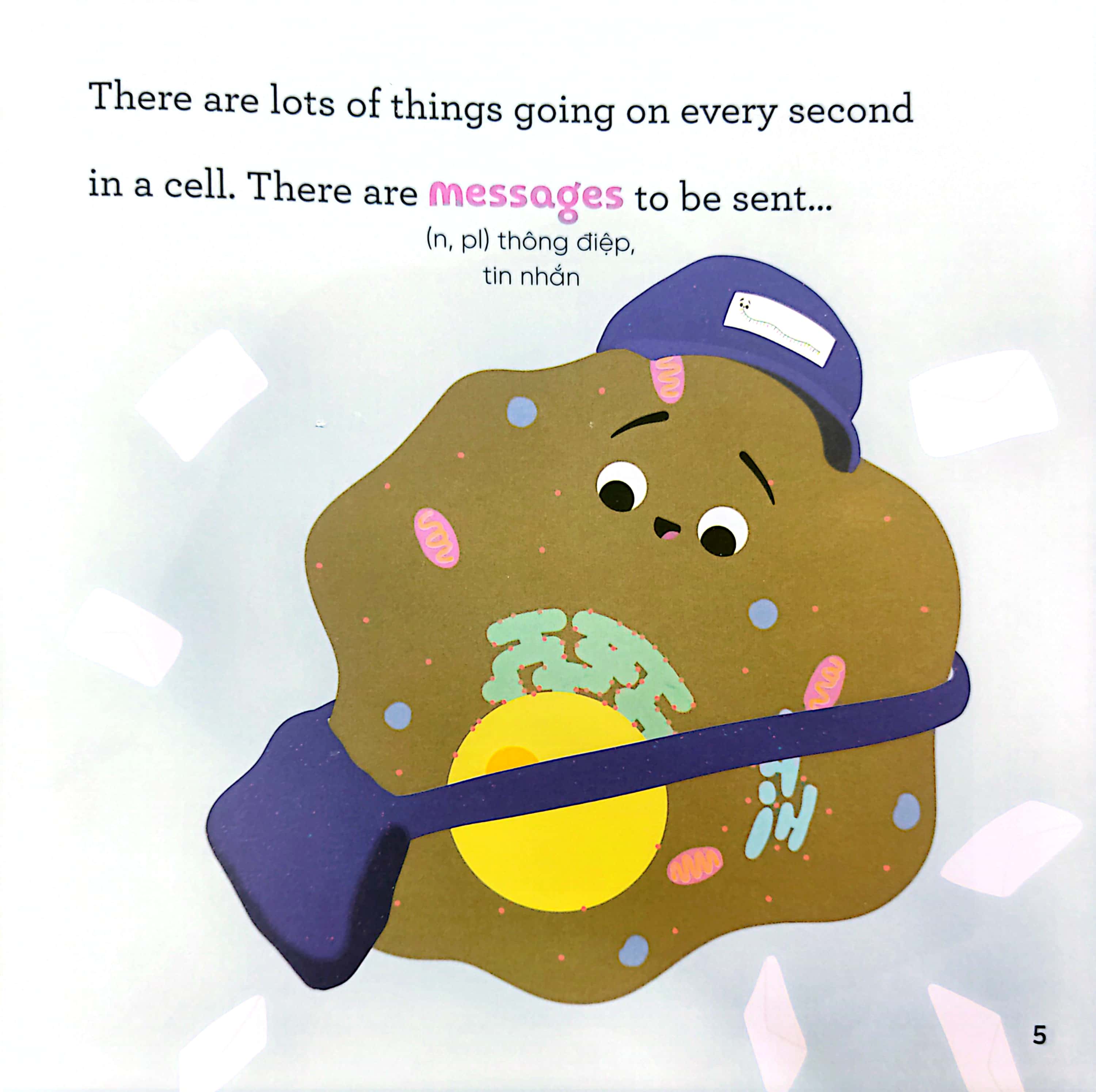 luyện đọc tiếng anh, phát triển từ vựng - nhà sinh hóa tương lai - rna - những siêu anh hùng của cơ thể