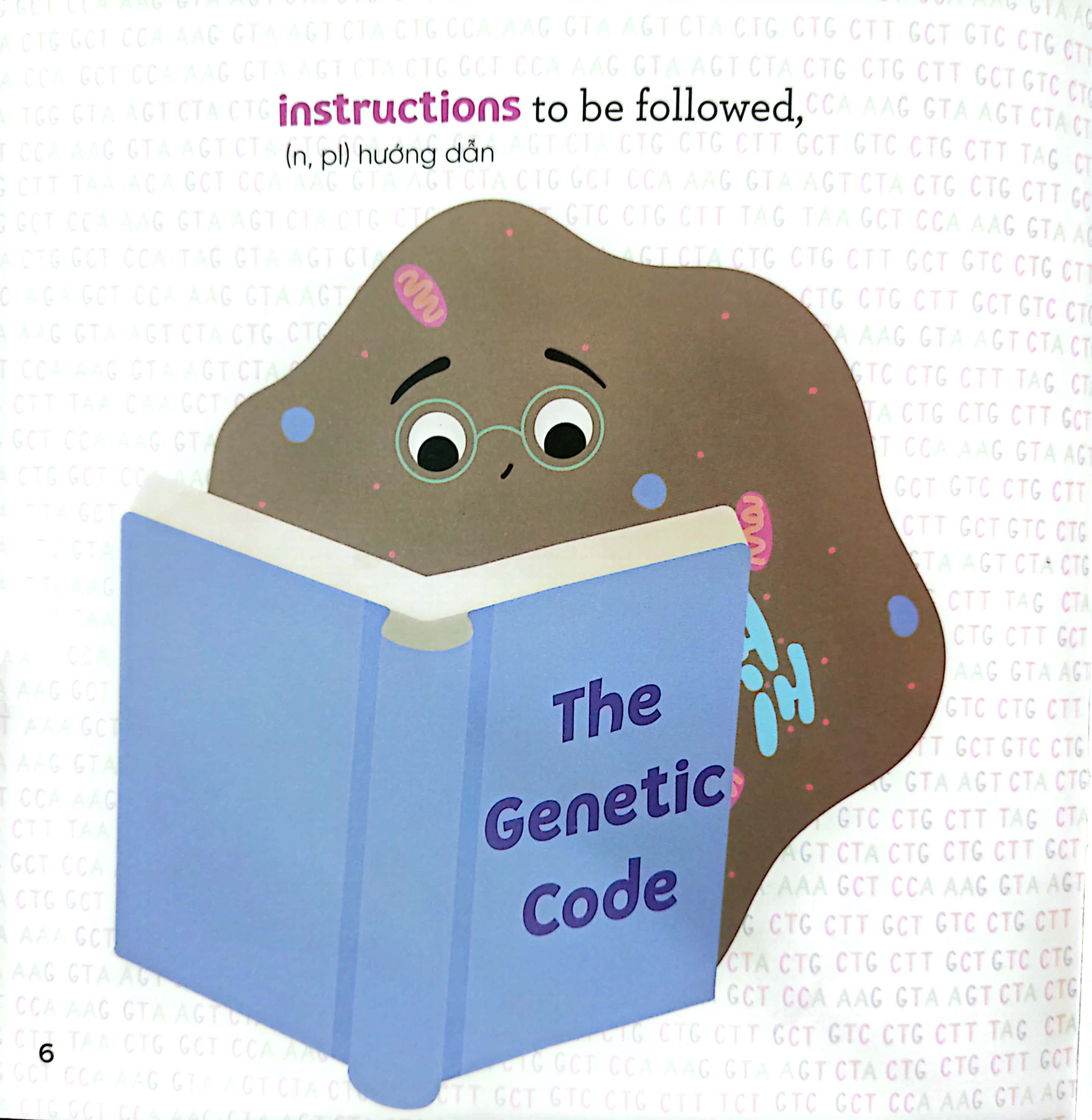 luyện đọc tiếng anh, phát triển từ vựng - nhà sinh hóa tương lai - rna - những siêu anh hùng của cơ thể