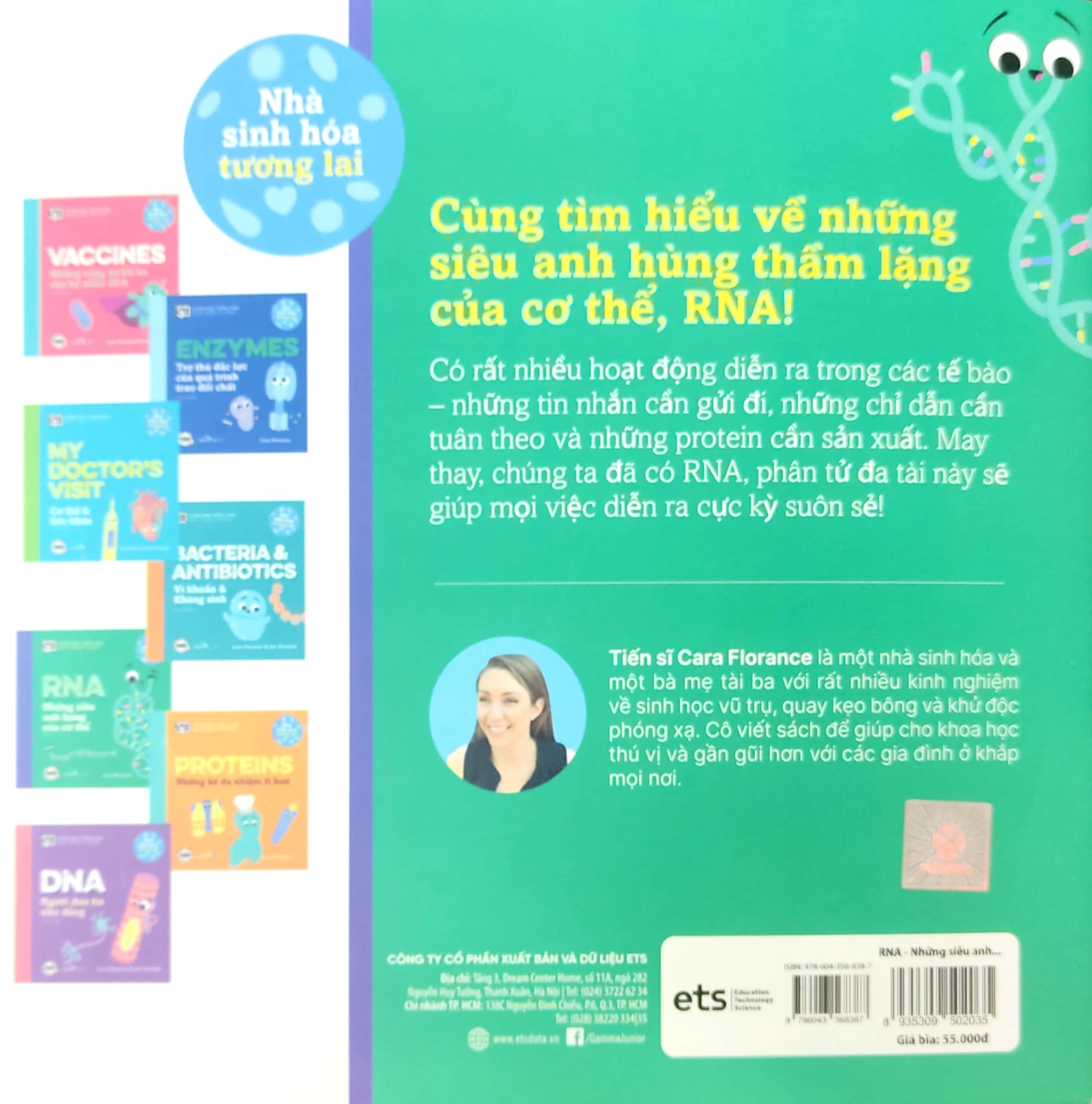 luyện đọc tiếng anh, phát triển từ vựng - nhà sinh hóa tương lai - rna - những siêu anh hùng của cơ thể