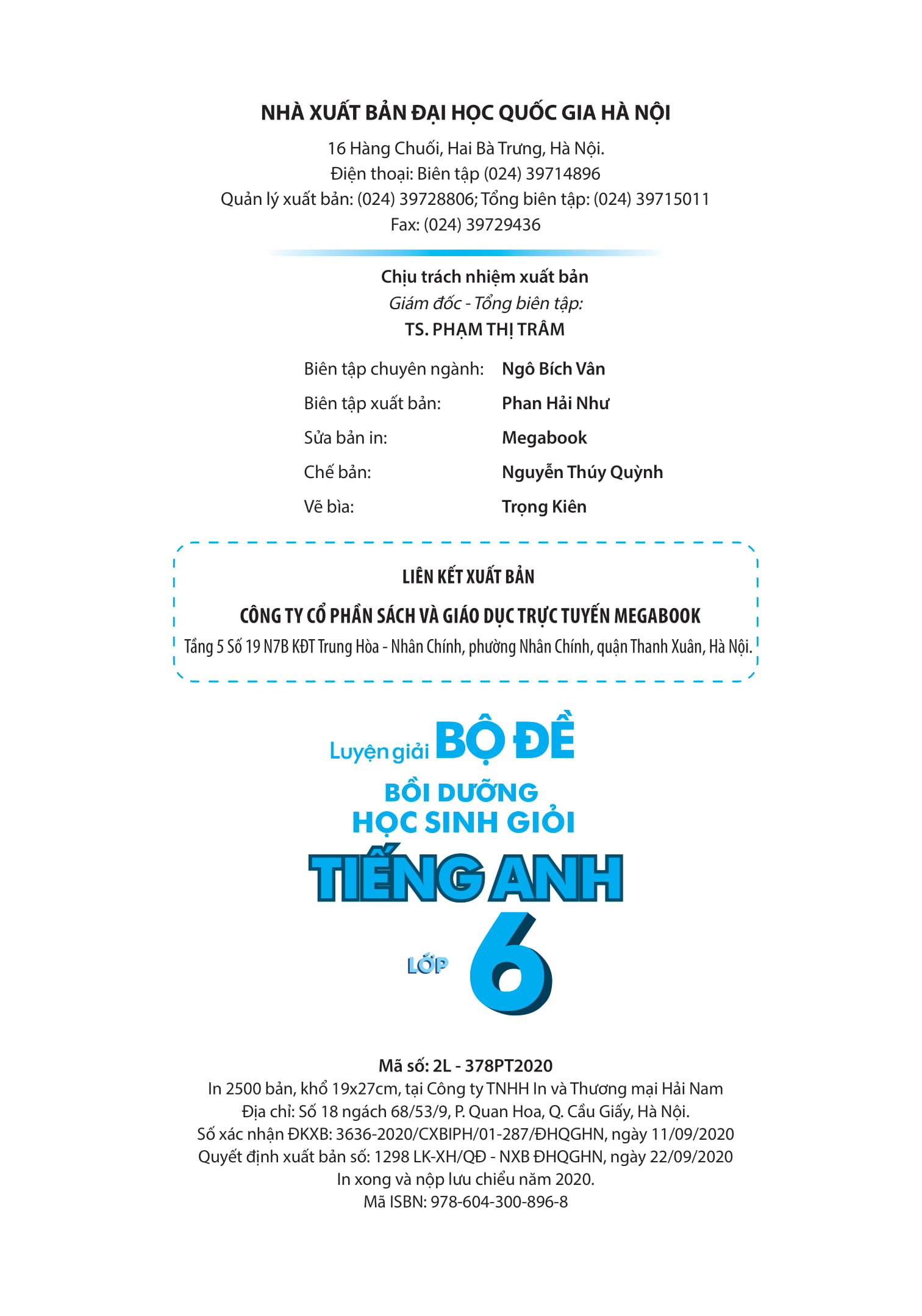 luyện giải bộ đề bồi dưỡng học sinh giỏi tiếng anh lớp 6