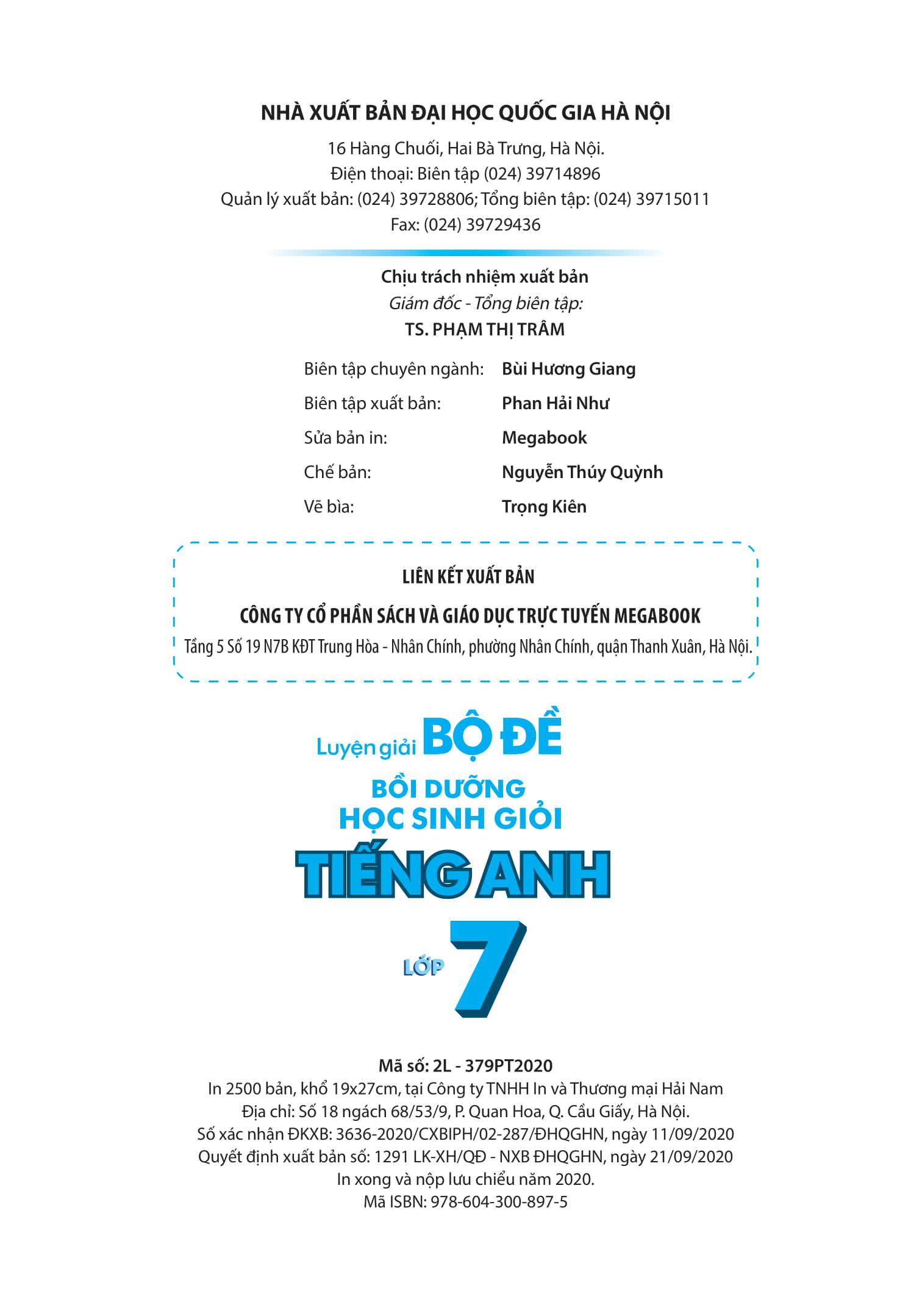 luyện giải bộ đề bồi dưỡng học sinh giỏi tiếng anh lớp 7