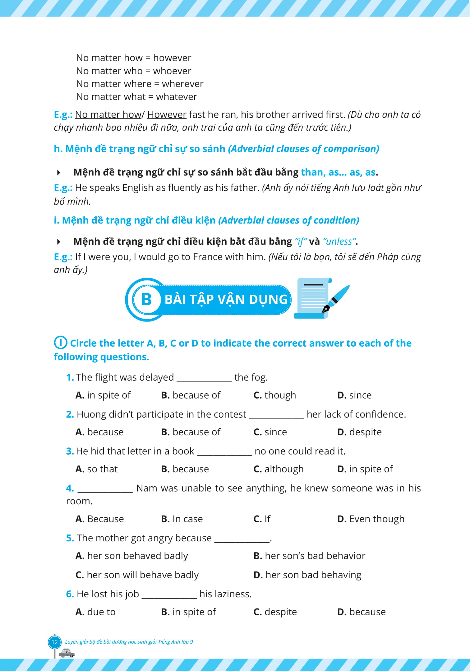 luyện giải bộ đề bồi dưỡng học sinh giỏi tiếng anh lớp 9