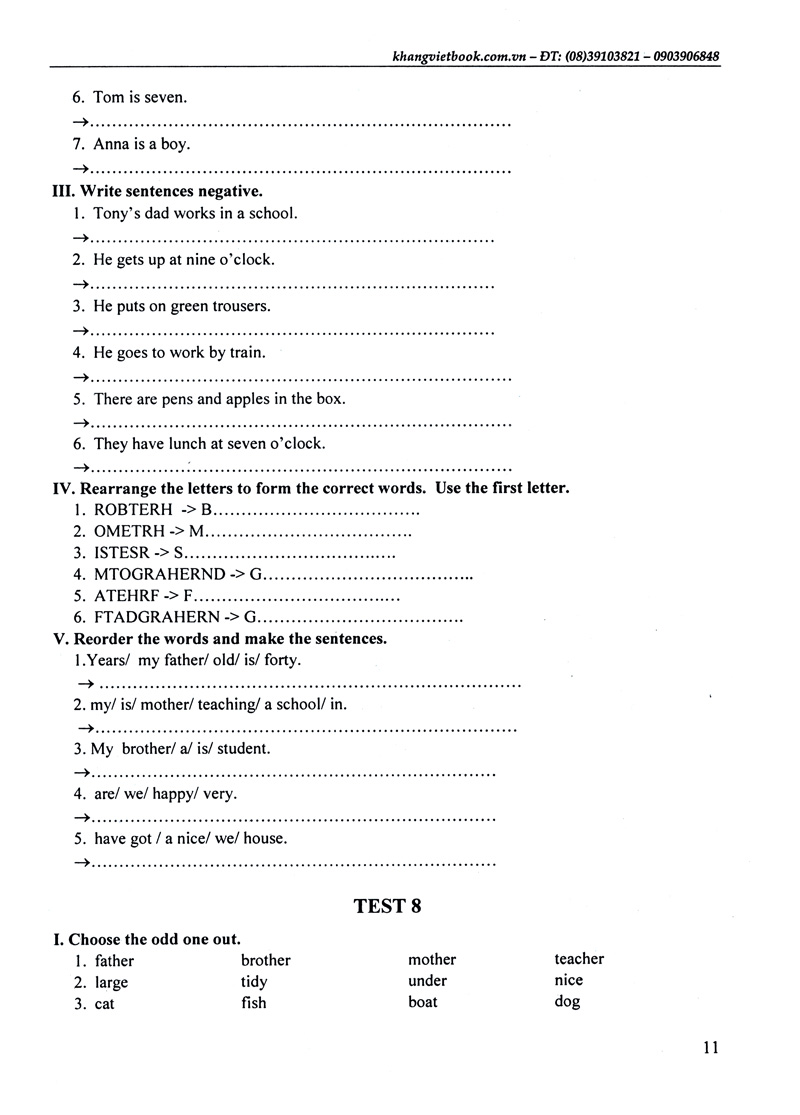 luyện giải bộ đề kiểm tra định kì tiếng anh 4