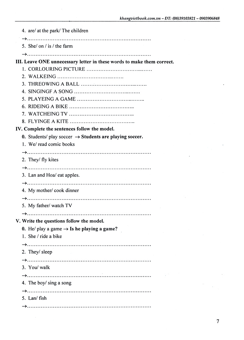 luyện giải bộ đề kiểm tra định kì tiếng anh 4