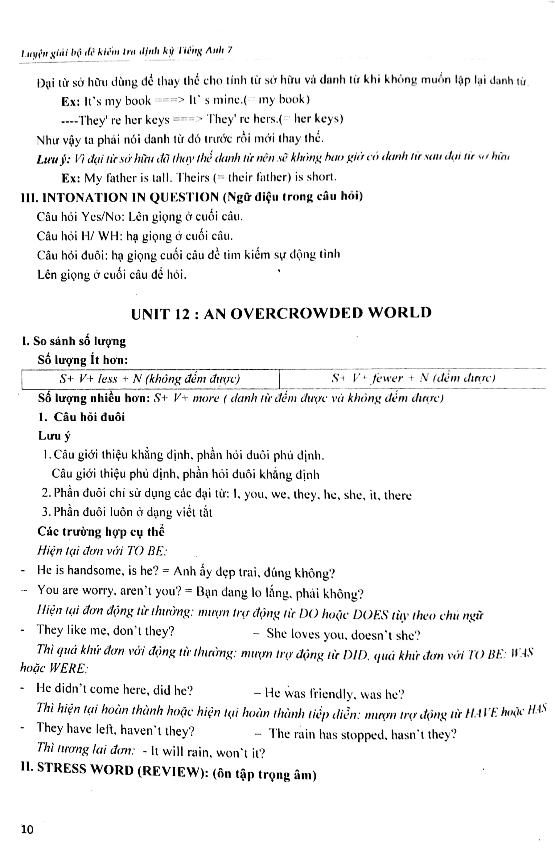 luyện giải bộ đề kiểm tra định kì tiếng anh lớp 7